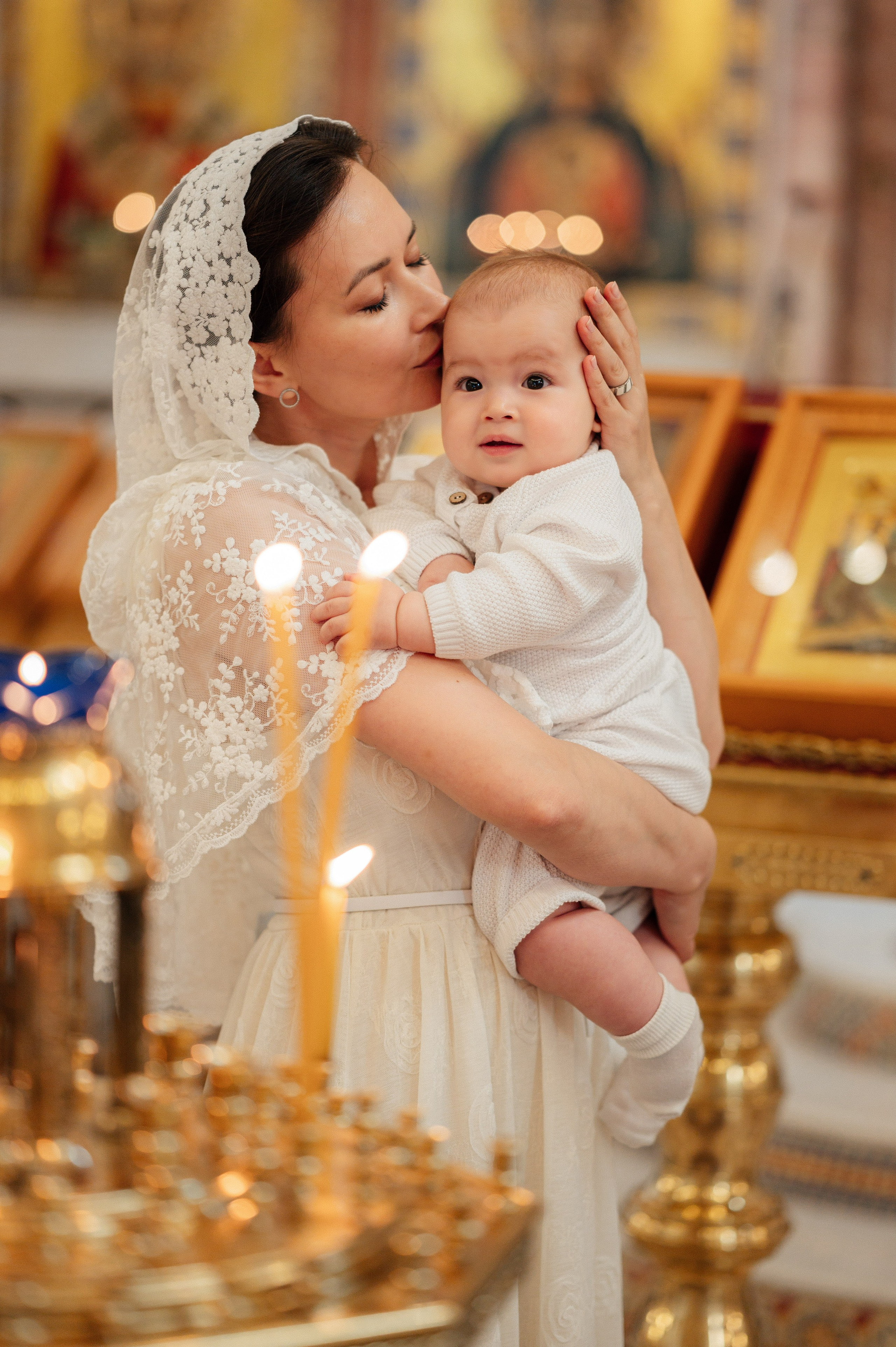 Крещение Димитрия Ясенево. Фотограф Алёна Мил