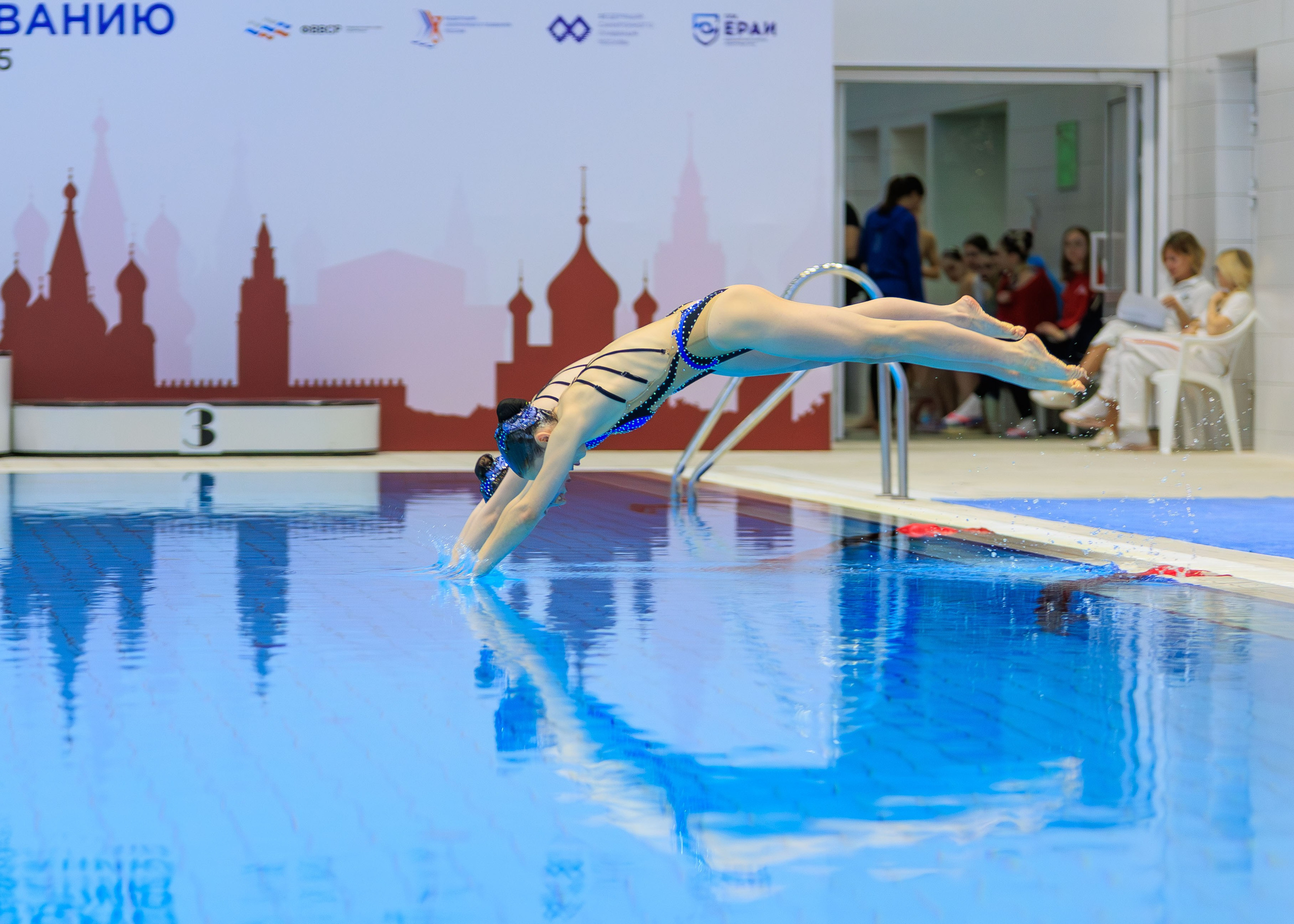 Первенство России по синхронному плаванию дуэт  — техническая программа. Выпускные альбомы и школьный фотограф в Подольске, Троицке, Щербинке, Москве и Московской области