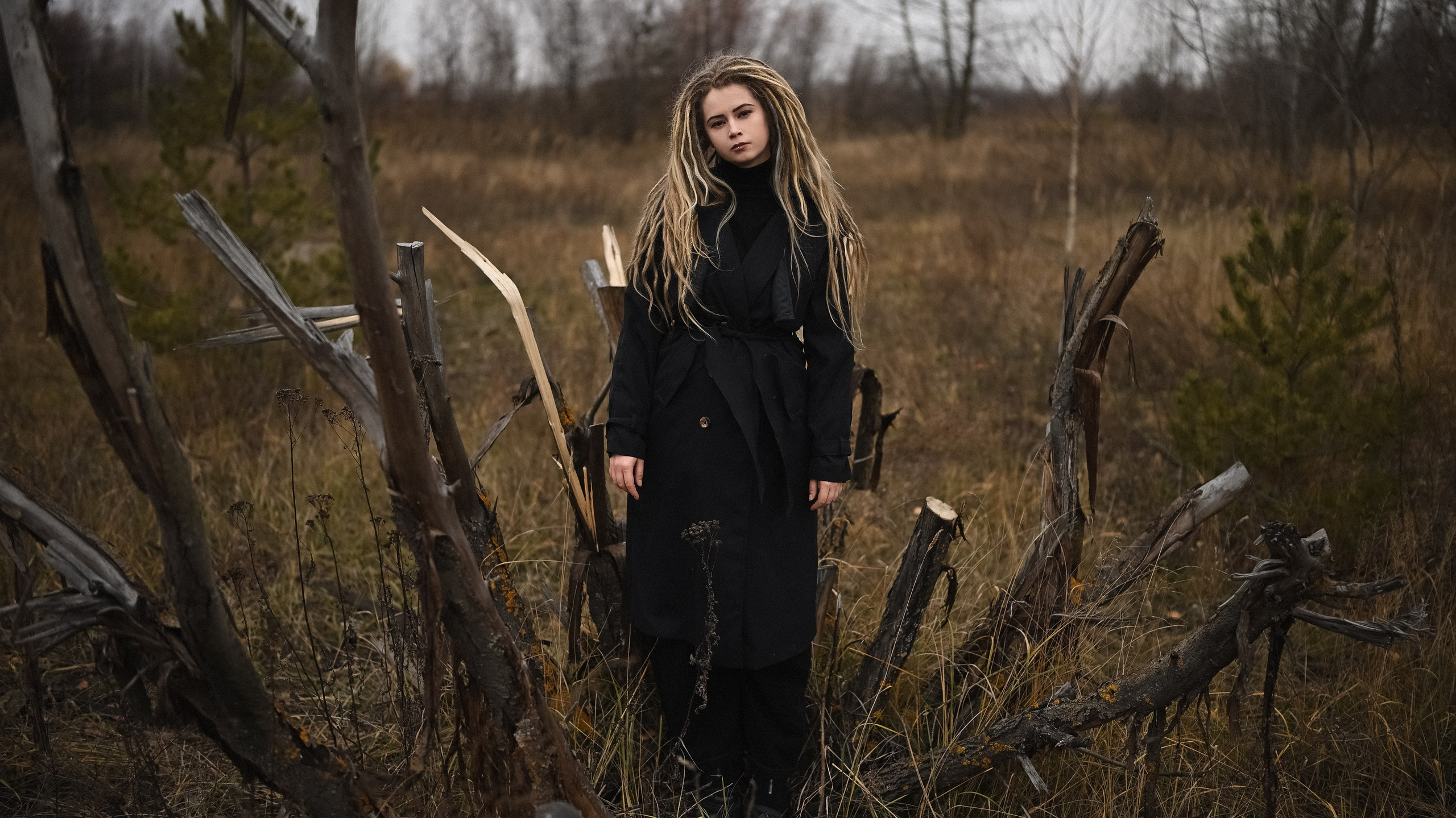 Тишина осени — атмосферная фотосессия на природе в Казани от фотографа Алексея Клейменова