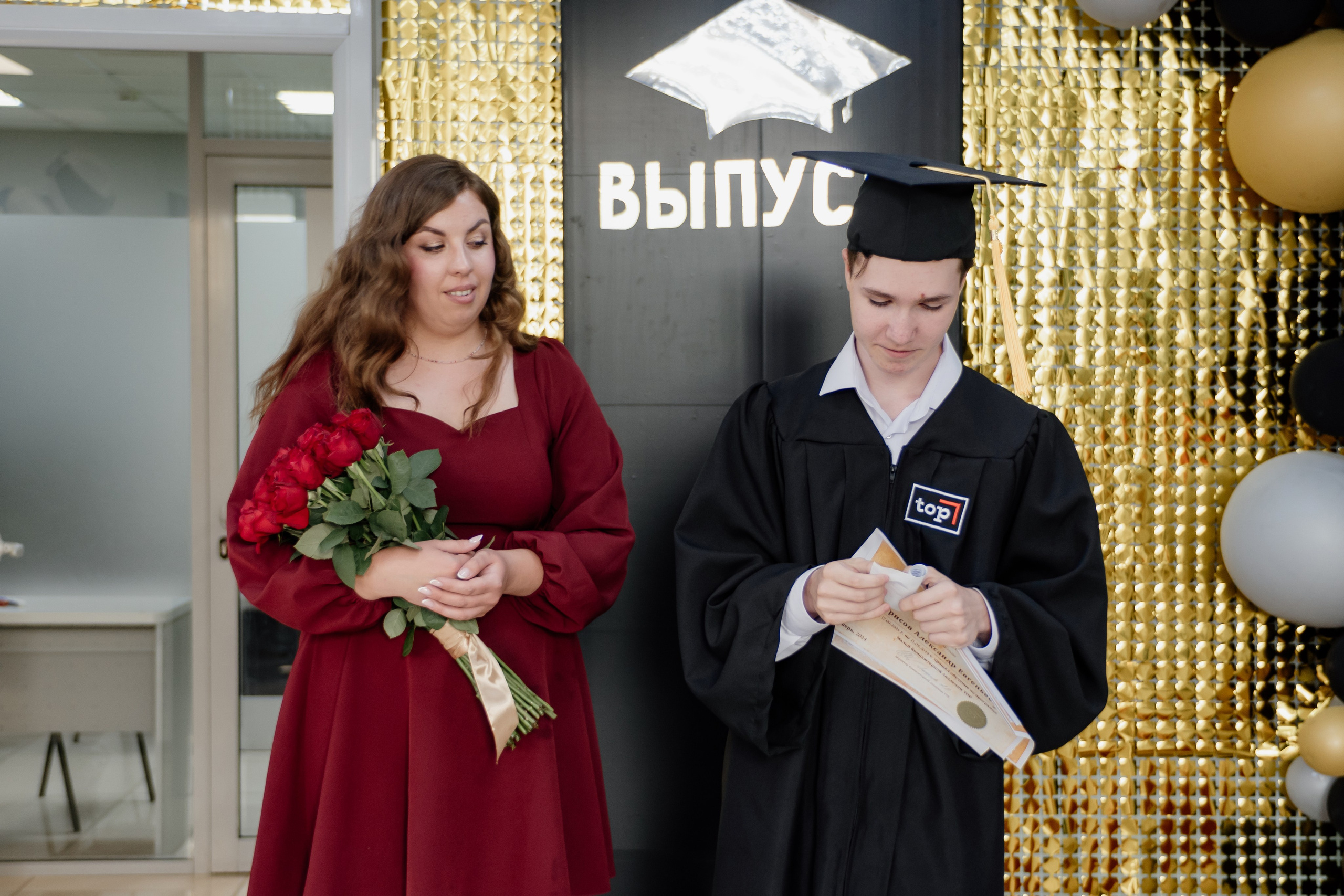 Выпускной: компьютерная академия Топ. Фотограф в Твери Дементьева Анастасия