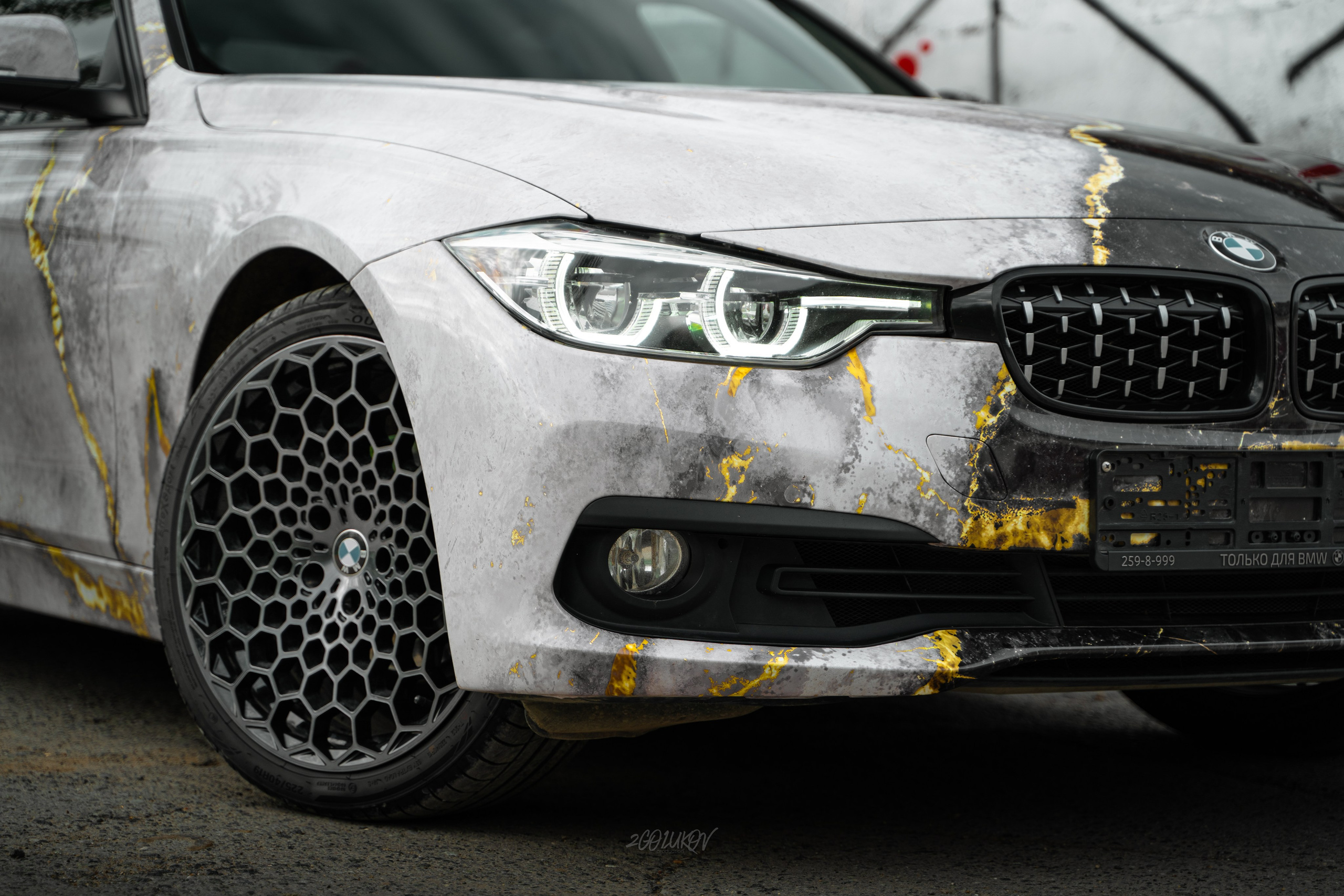 BMW 3-series. Автомобильный фотограф и видеограф в Санкт-Петербурге I 2golukov prod