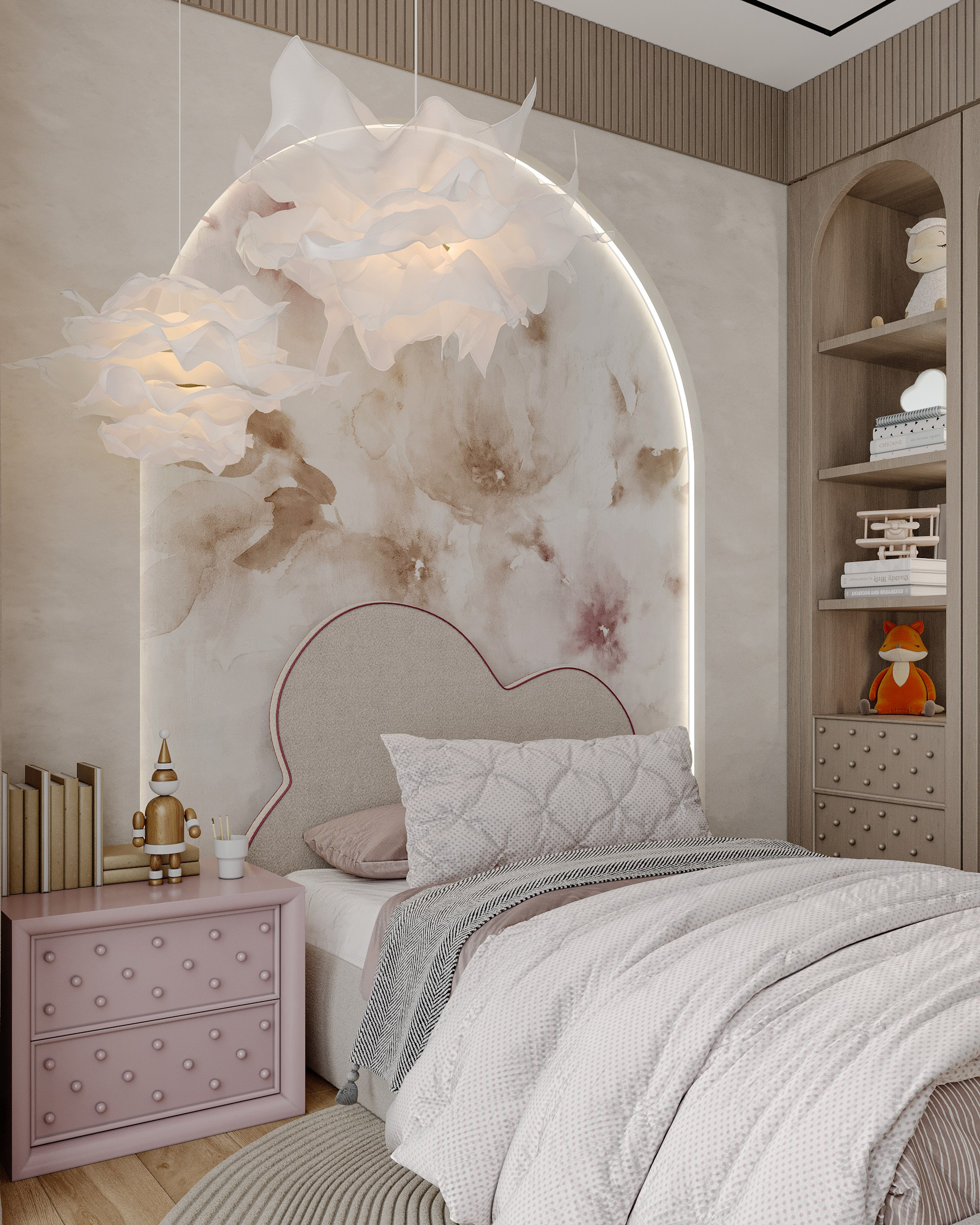 Визуализация загородного дома (интерьерная). Королёва Анастасия | 3D визуализатор