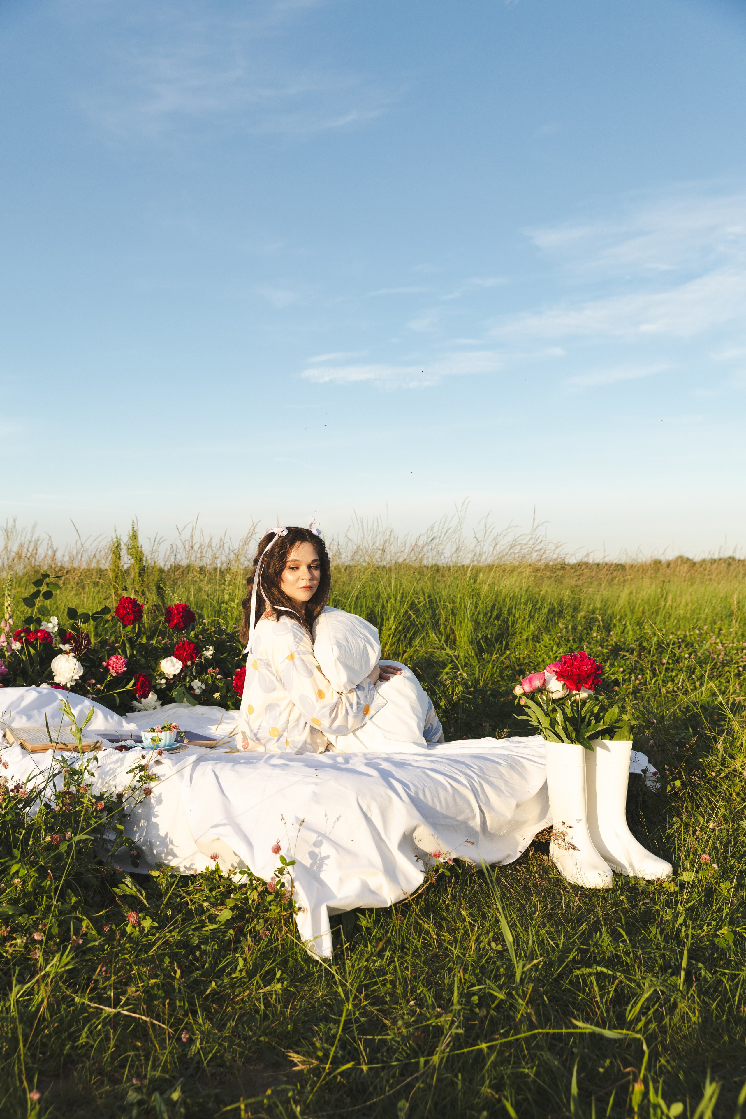 Пионовые сны. Женский и семейный фотограф в Туле Катя Вуколова