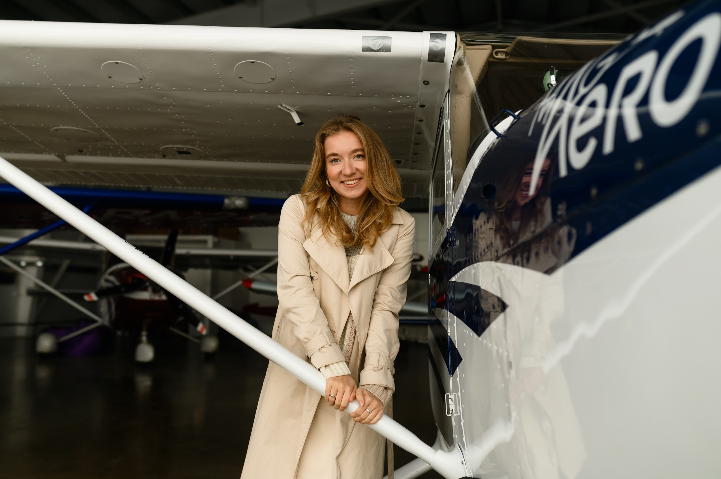 Love-story. Самолёт. Фотограф Марина Росси