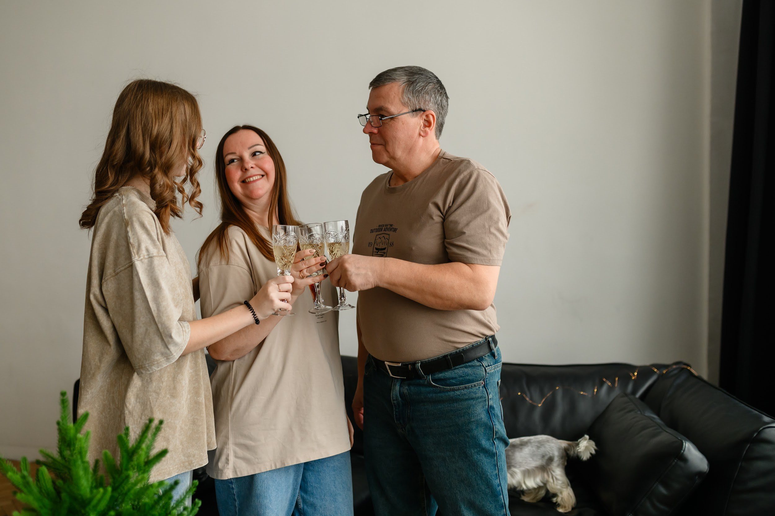 Семья. Минимализм. Фотограф Марина Росси