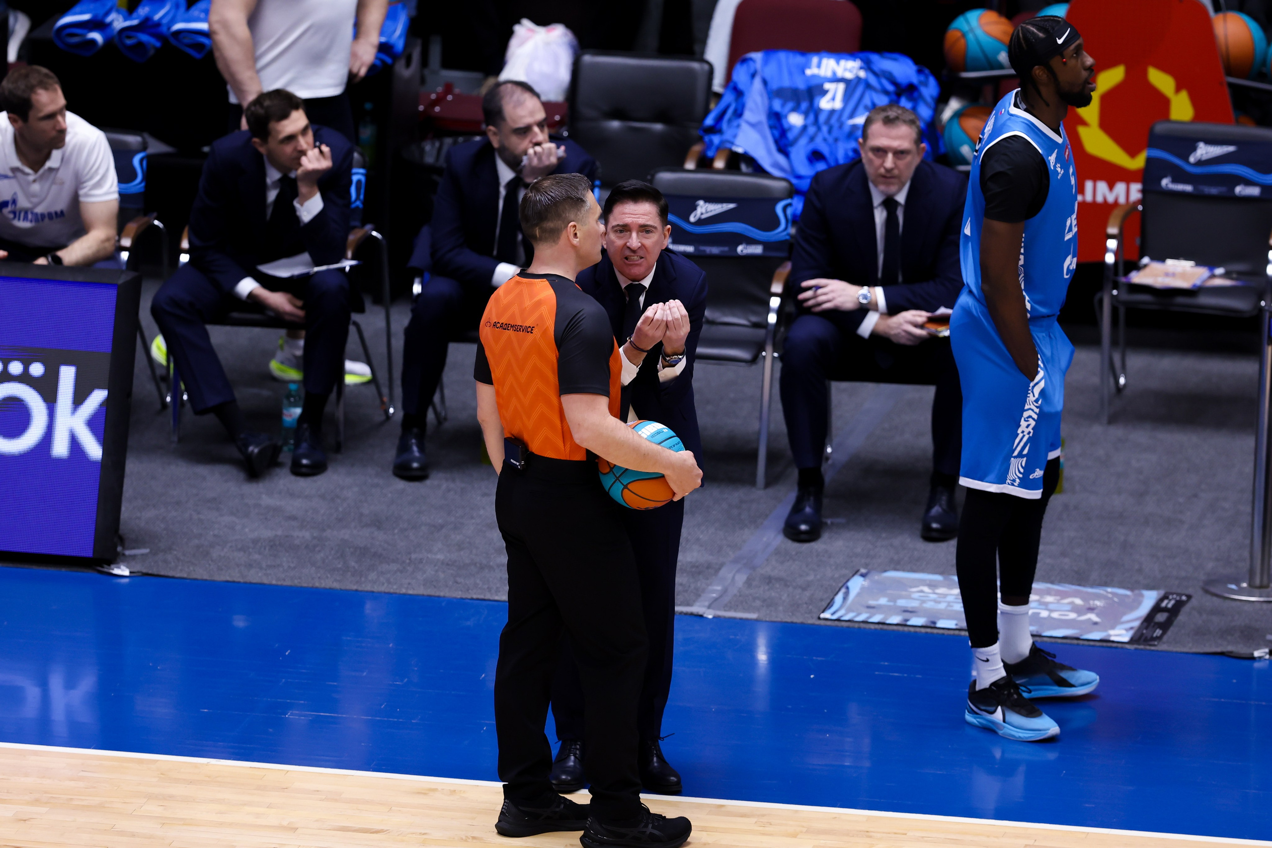 БК Зенит — БК Локомотив-Кубань 07.05.2025. Спортивный и репортажный фотограф Антон Тереханов