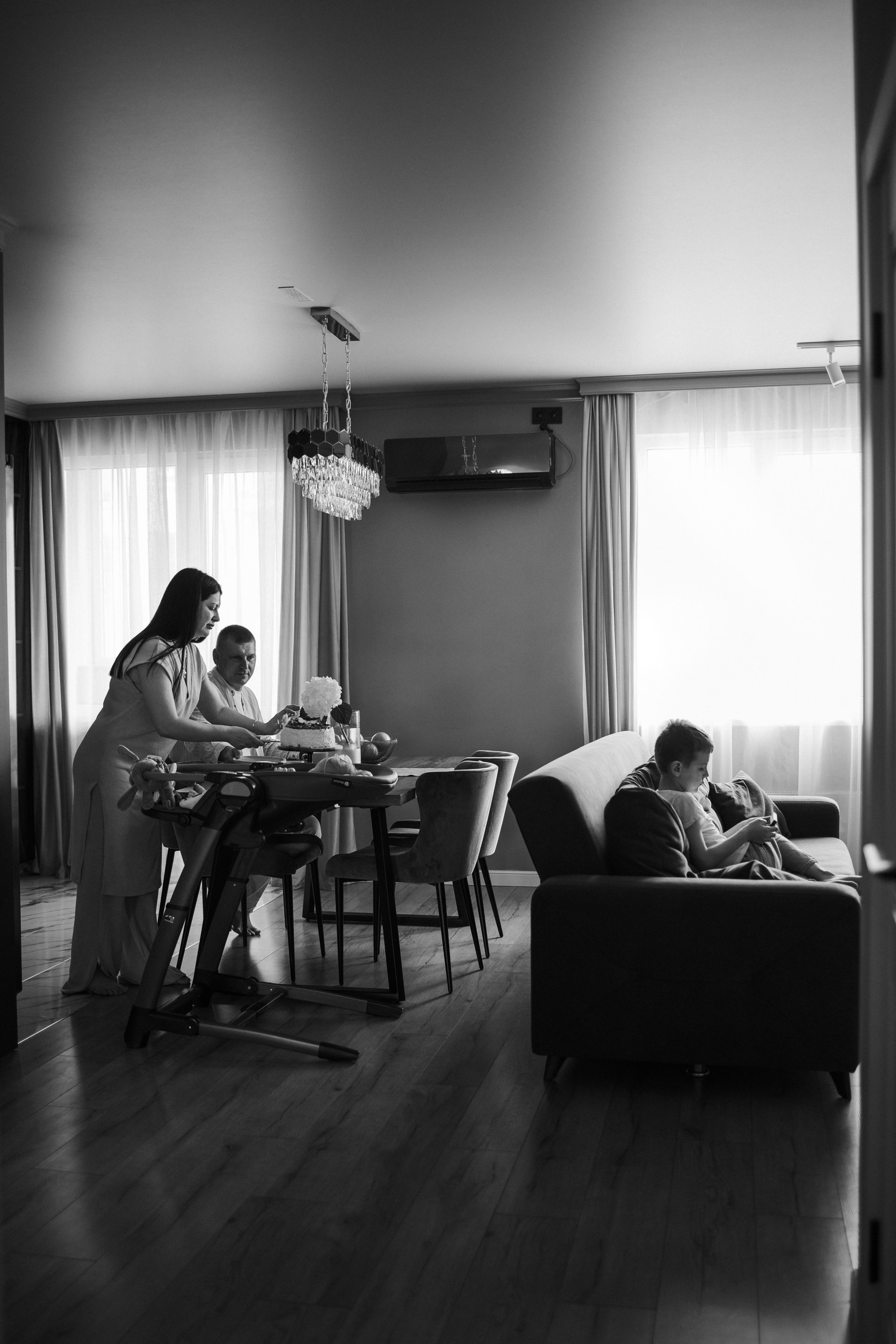 Наташа, Сергей, Мирон и Лукерья. Photograph Svetlana Volkova