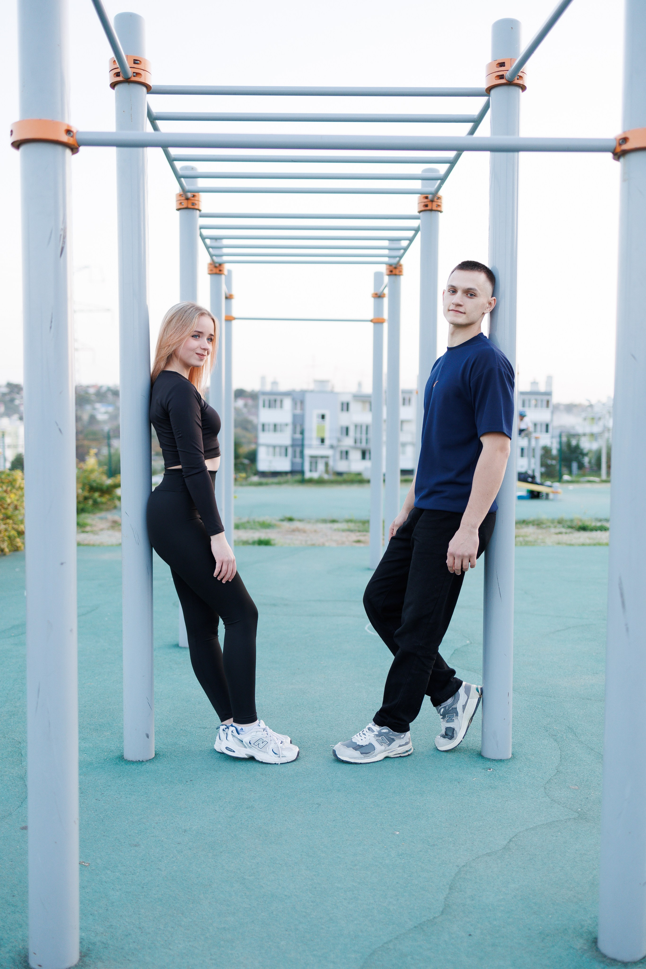 На спорт площадке (Настя+Игорь). Photograph Svetlana Volkova