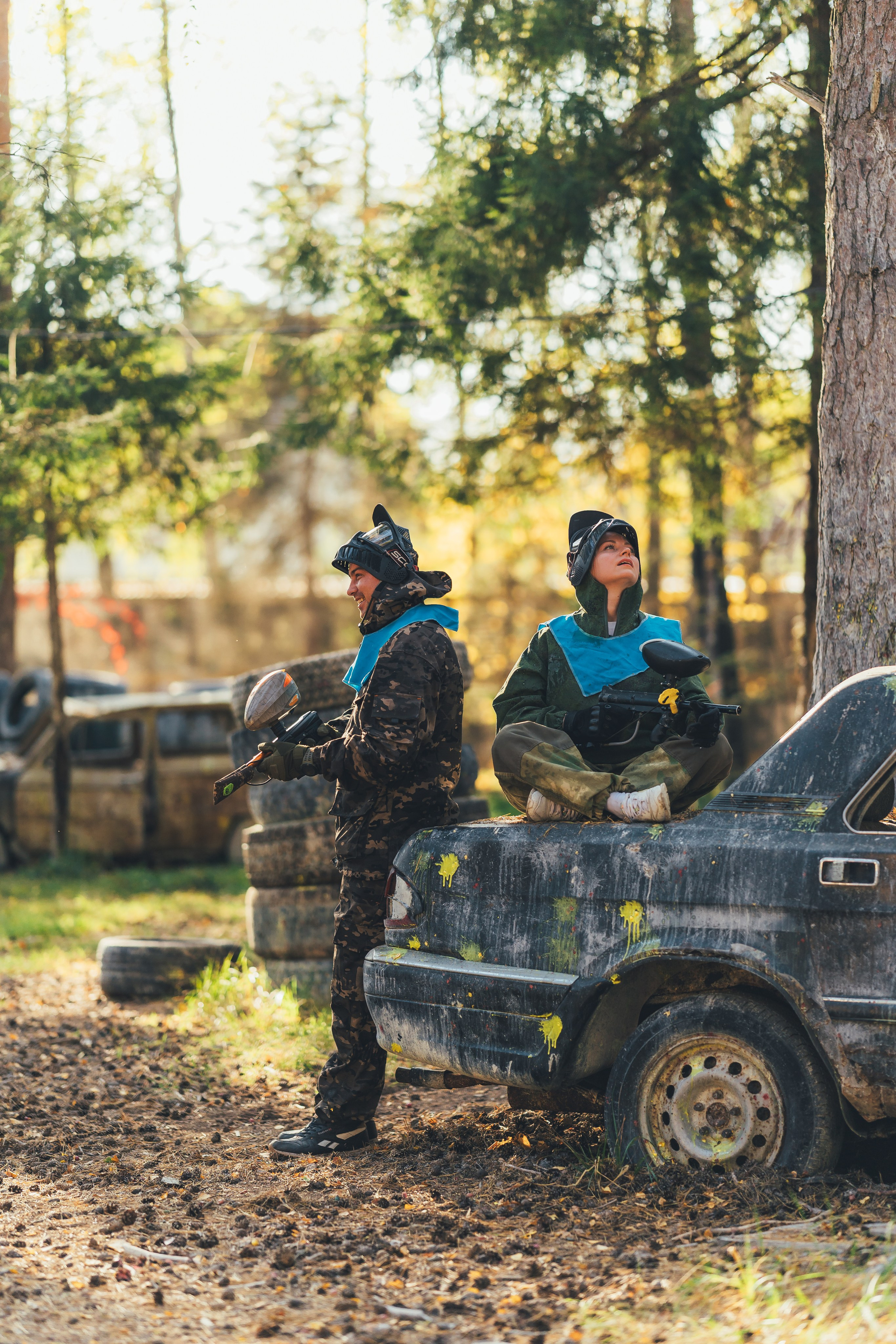 Пейнтбол, Лосино-Петровский, клуб Сова. Наталья Дукалова фотограф Щелково Королев Пушкино Москва Балашиха