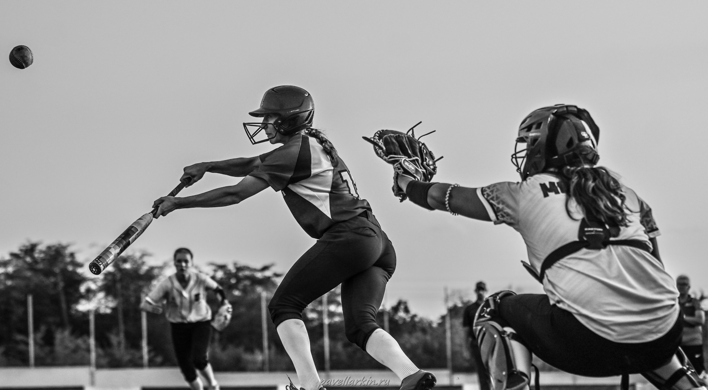 Софтбол: Финал юношеской спартакиады 2025 года. Спортивный фотограф, фотожурналист Павел Ларькин