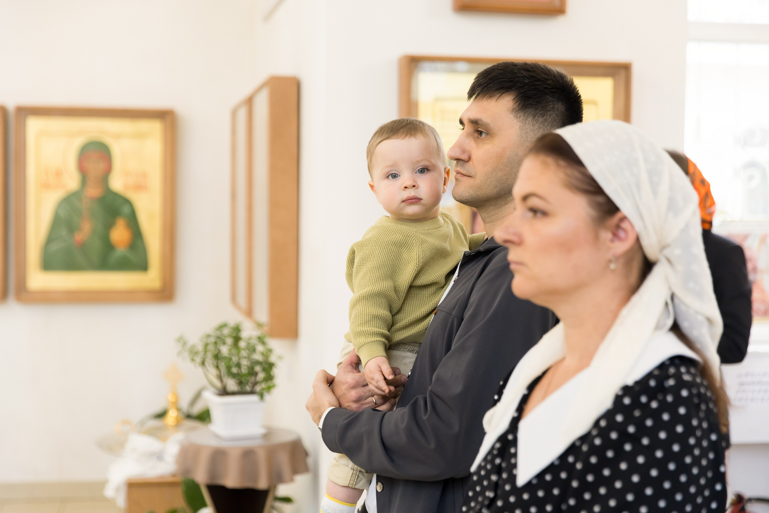 Крещение. Снимаю съемки