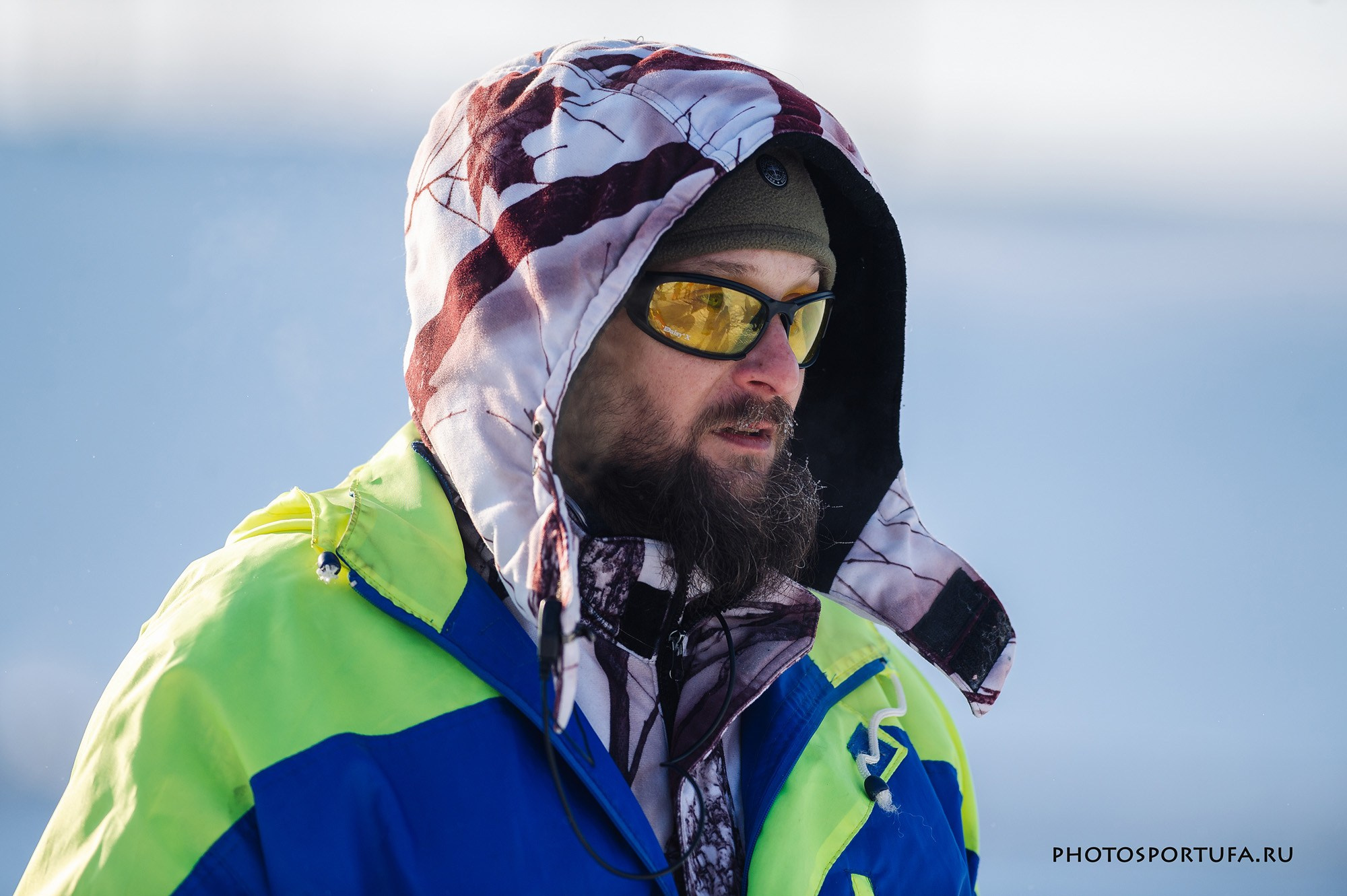 Мотогонку на льду. Спортивный фотограф в Уфе Евгений Буров