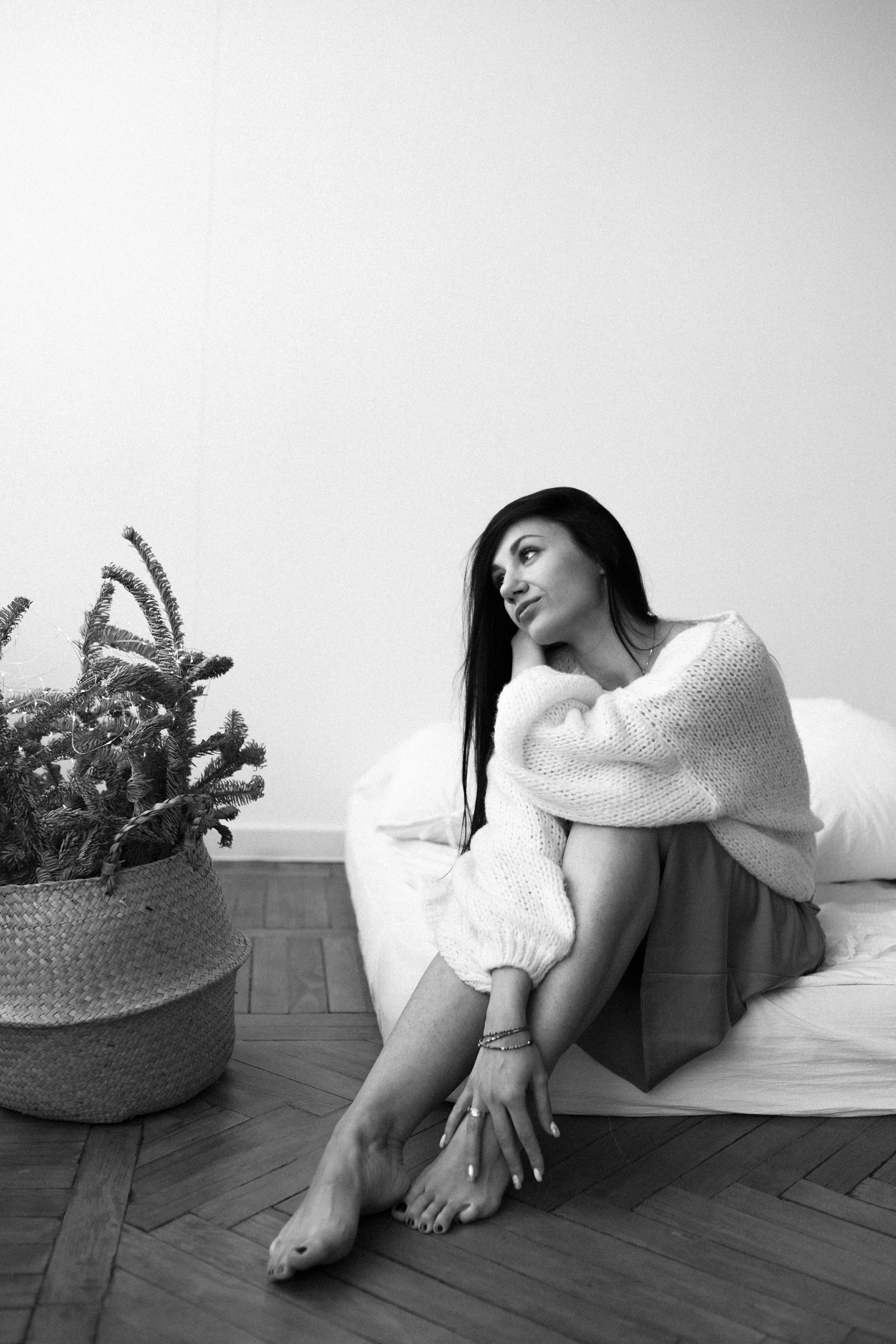 Зимняя студийная. Фотограф Рязань. Семейный Свадебный фотограф