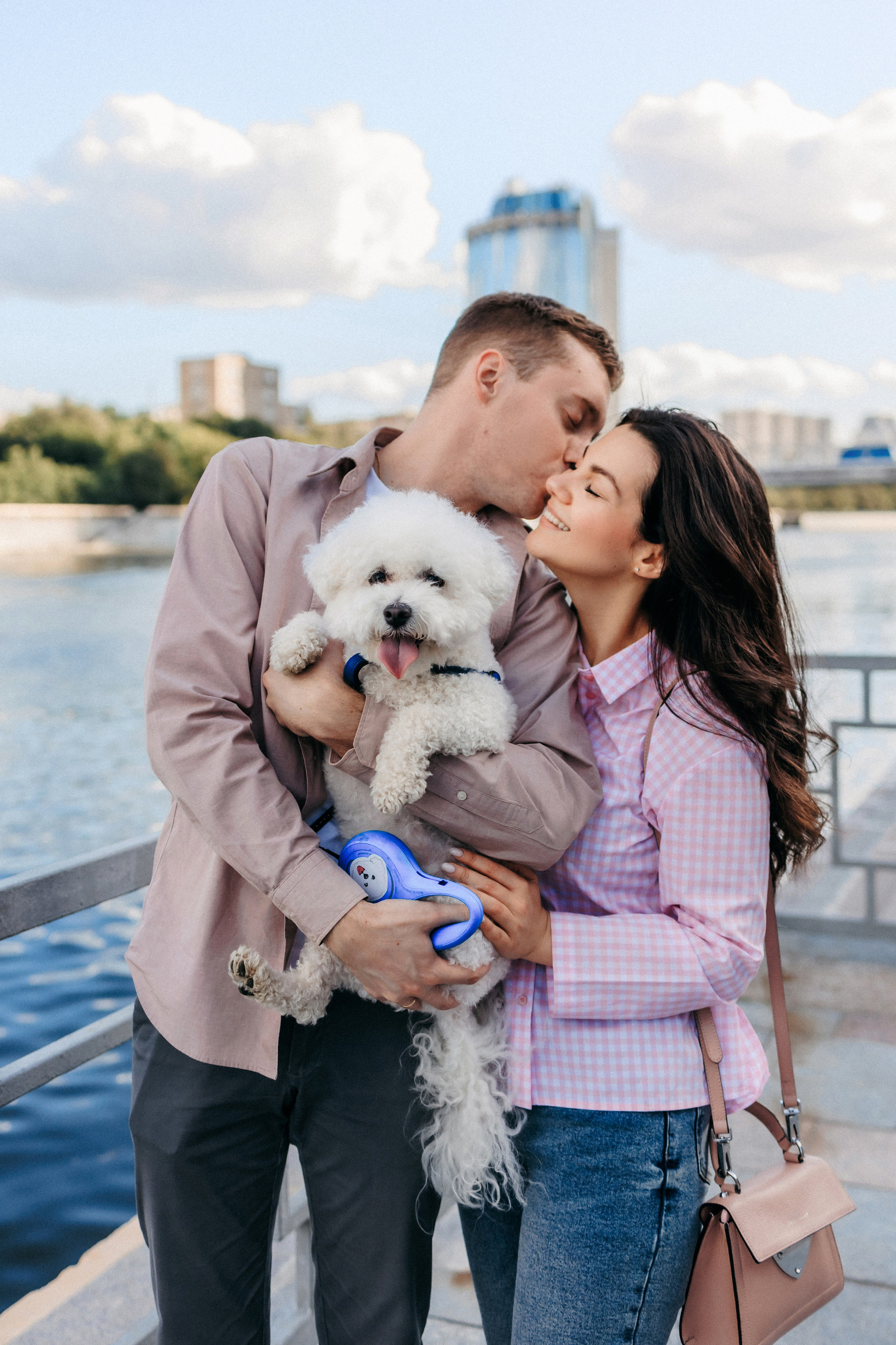 Марина, Данил и Бруно. Фотограф-анималист Елена Радченко, Москва