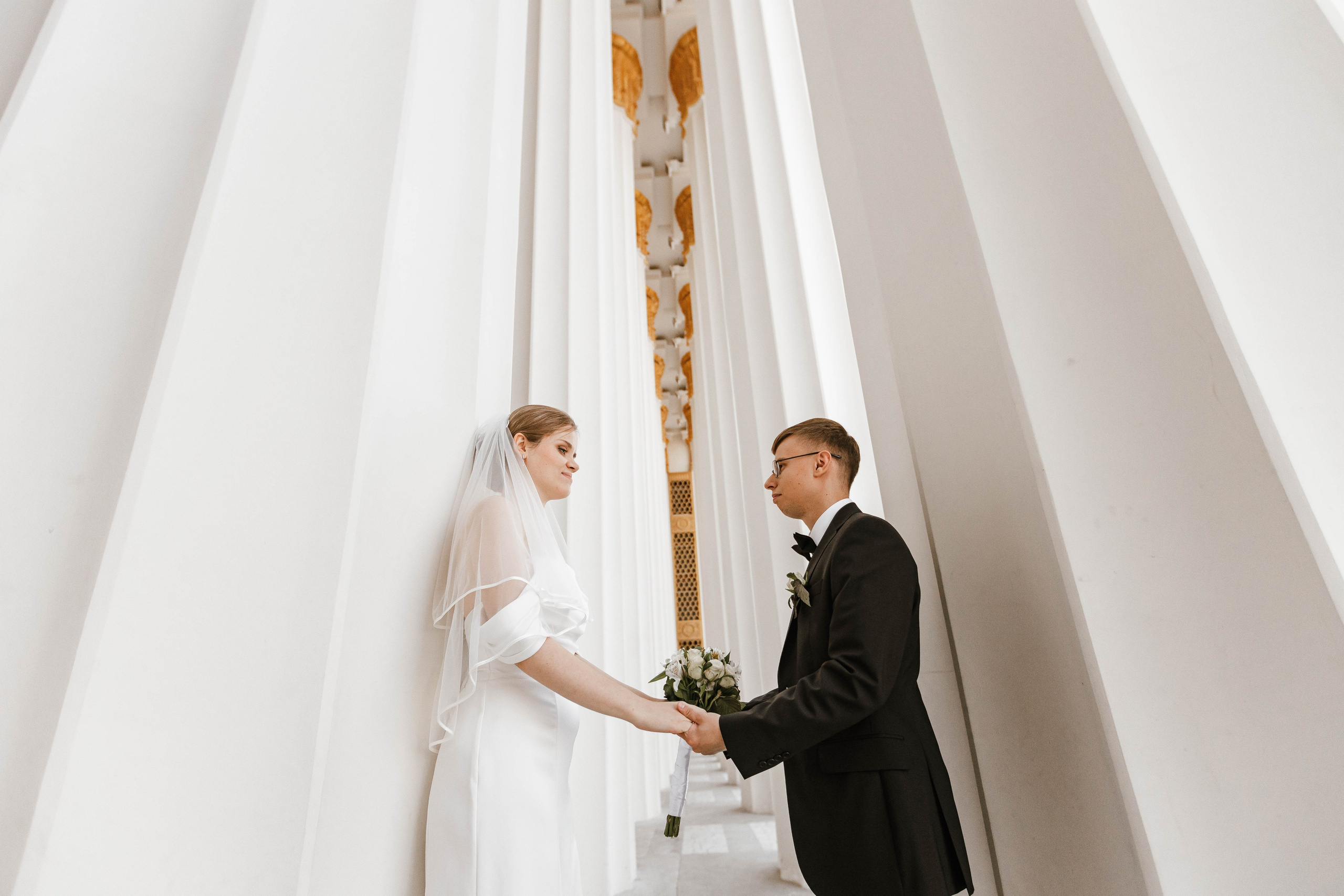 Анастасия и Денис (ВДНХ). Свадебный фотограф в Москве Анастасия Шелест