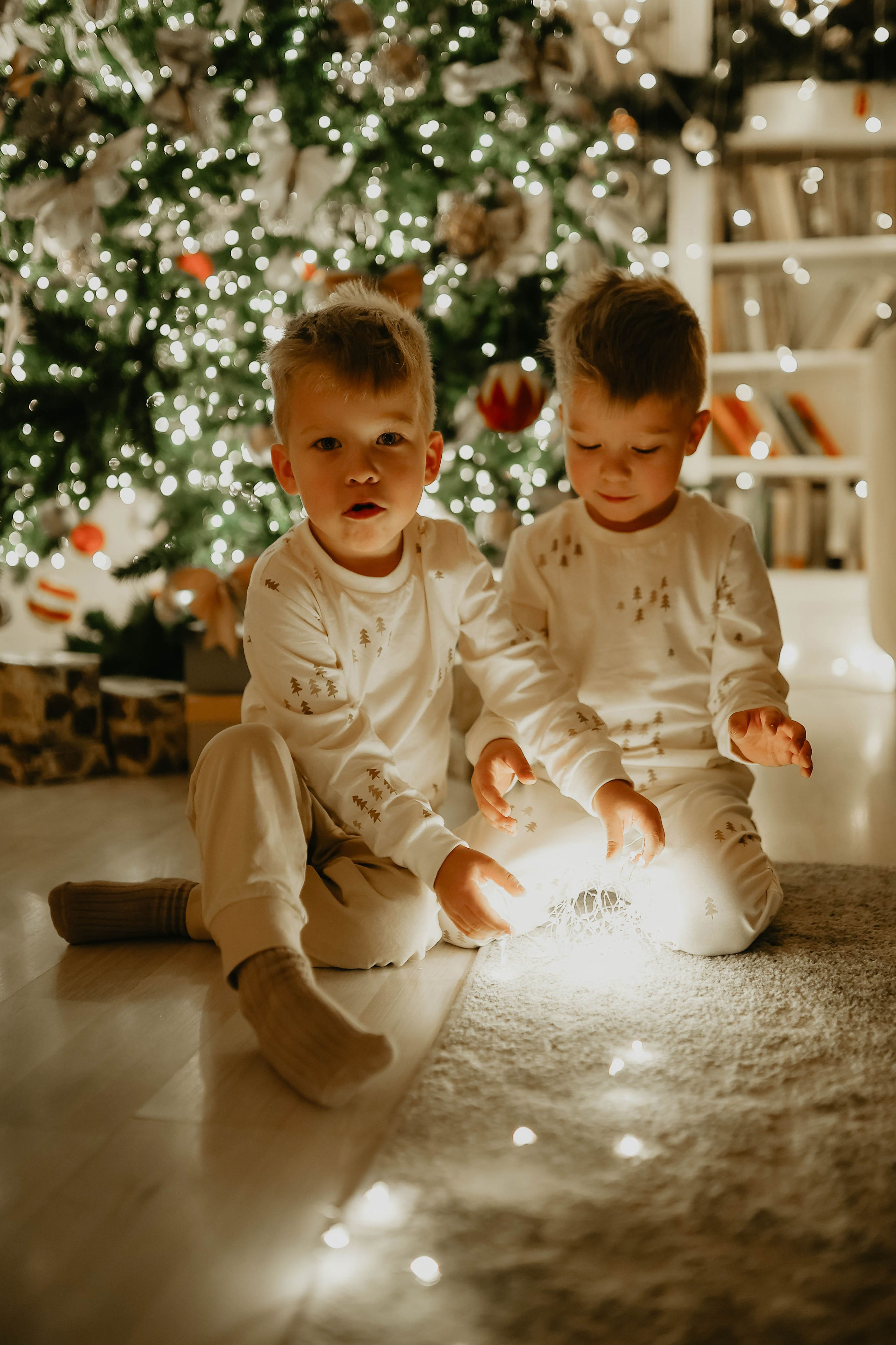 Новогодняя. Саша+Андрей+дети. Photographer in Moscow & everywhere in the World Alena Vyalova