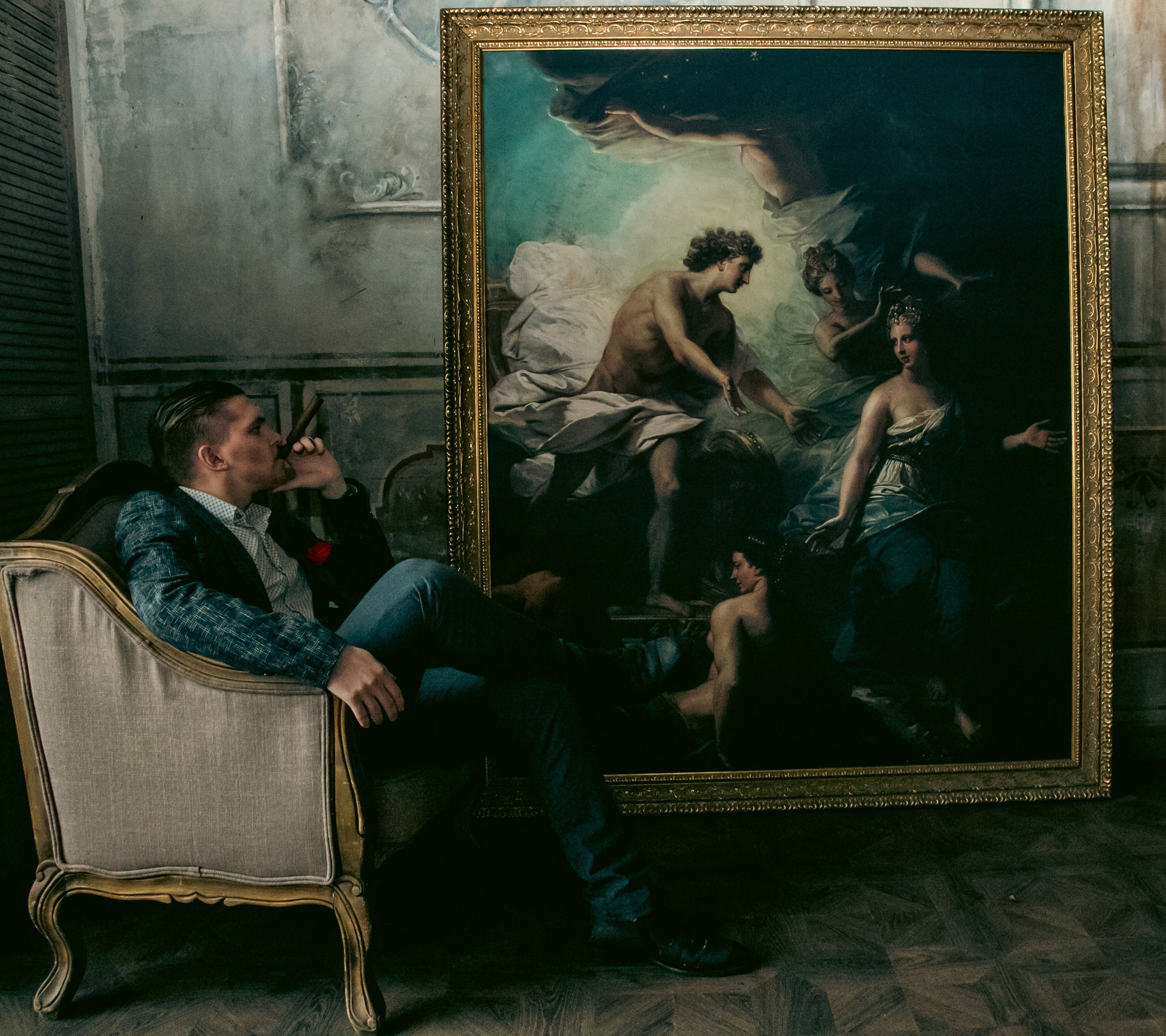 Фотосессия под Крёстного отца. Фотограф Надежда Абаренова