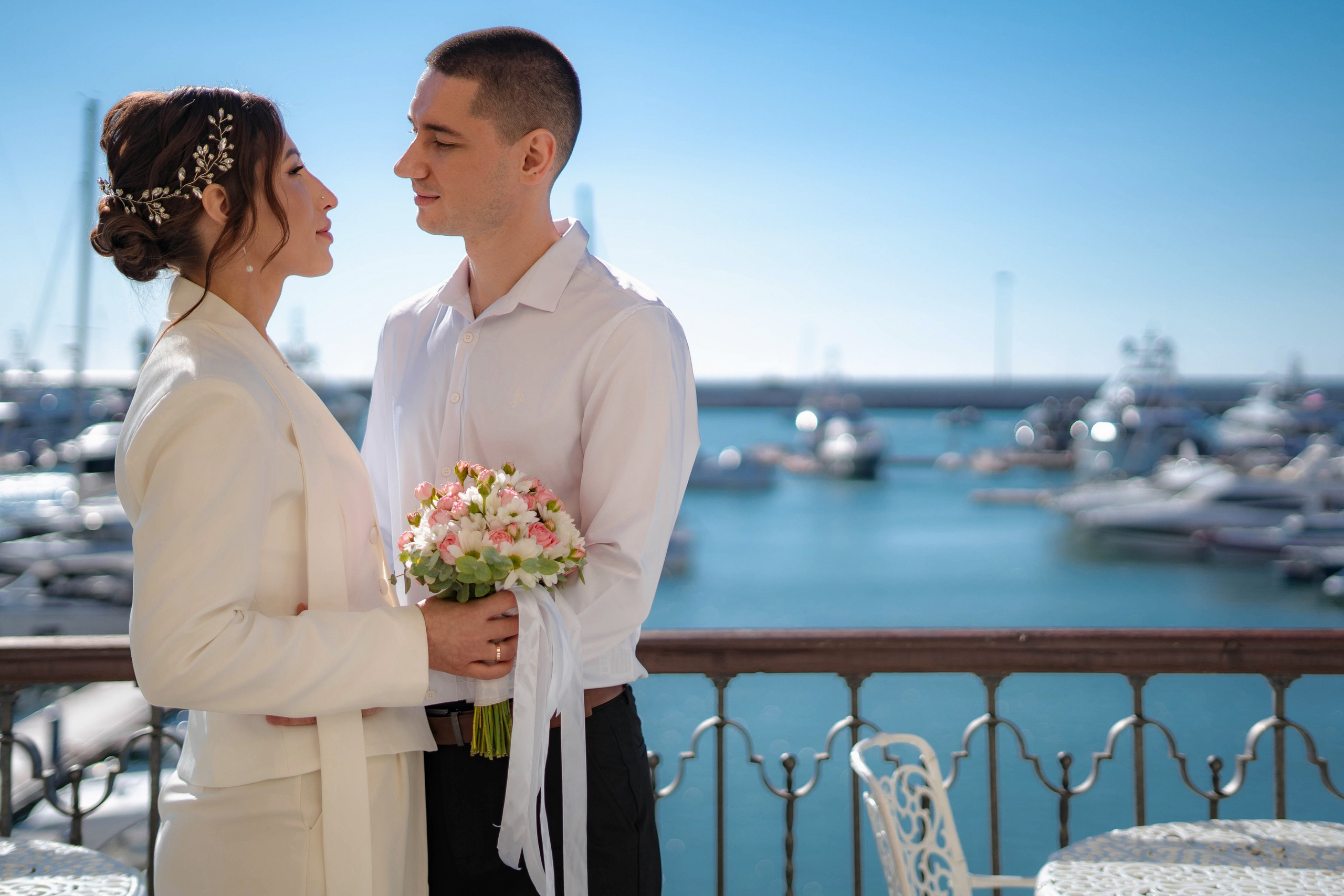 Свадебная фотосессия Александра и Натальи в Сочи. Профессиональный Фотограф в Сочи Марина Ситкина