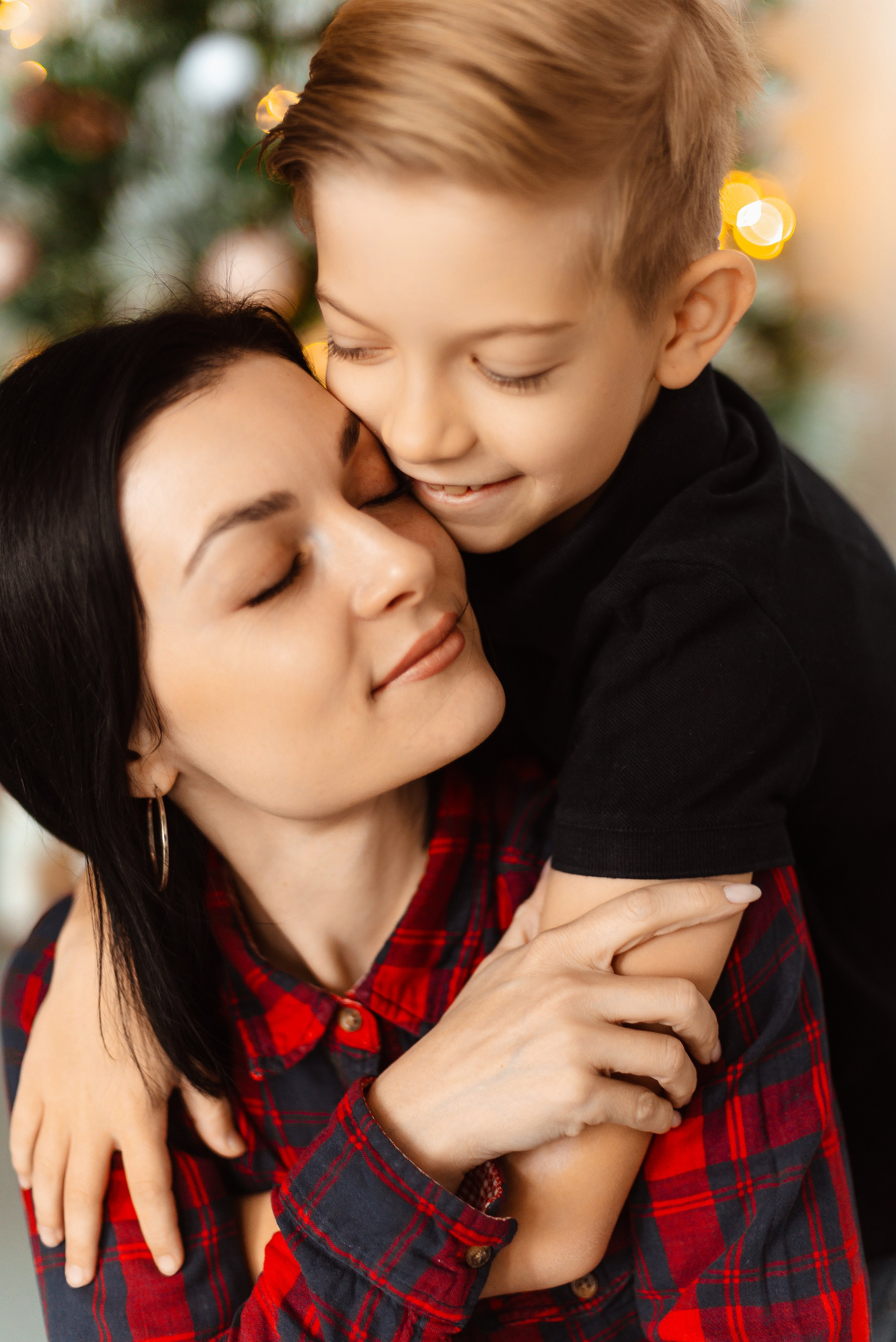 Фотосессия в новогодней студии | Лера, Стёпа и Максим. Фотограф в Самаре | Катерина Гущина
