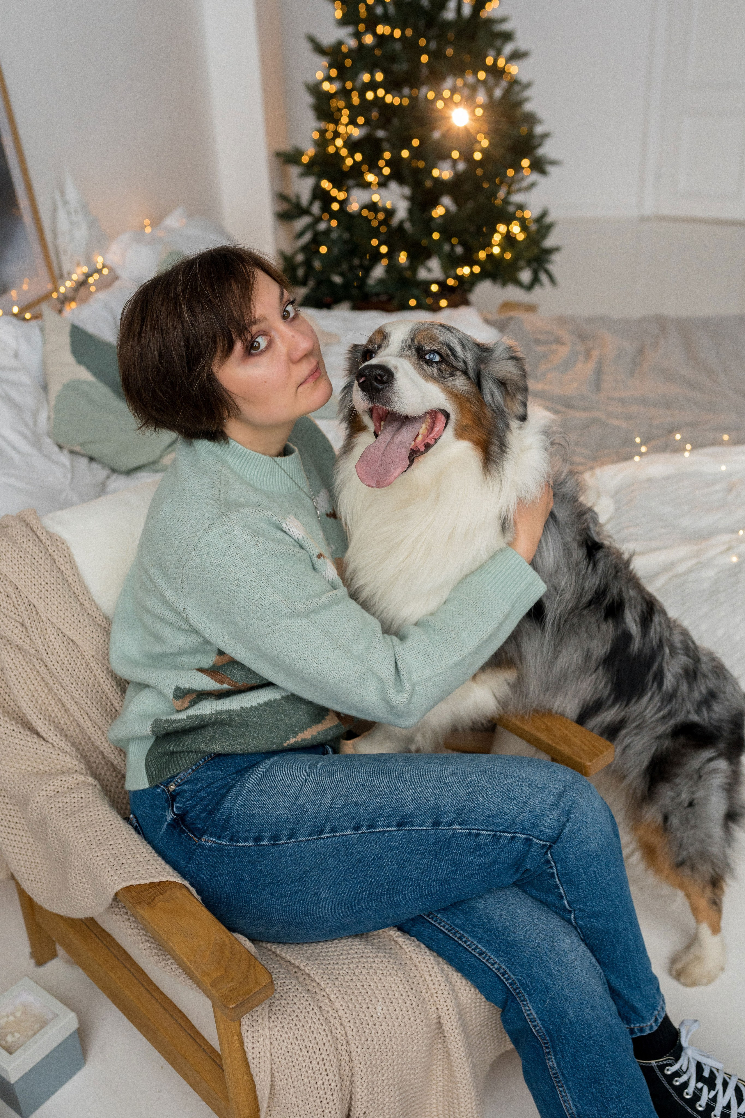 Новогоднее студия. Свадебный фотограф в Москве Анна Полушина