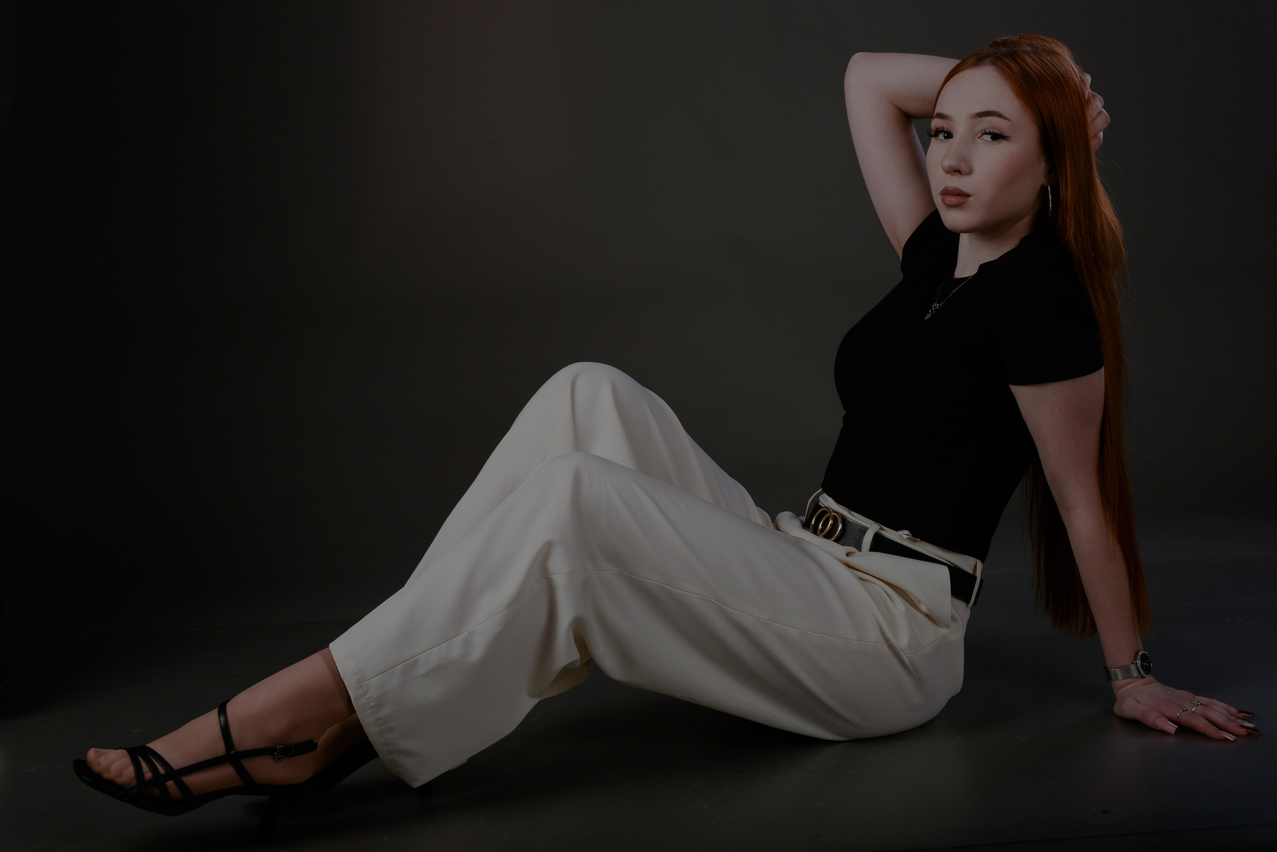 Фотосессия девушки в фотостудии «Light & Soul» I Нижний Новгород. Кадры с фотосессии очаровательной Анастасии И 011