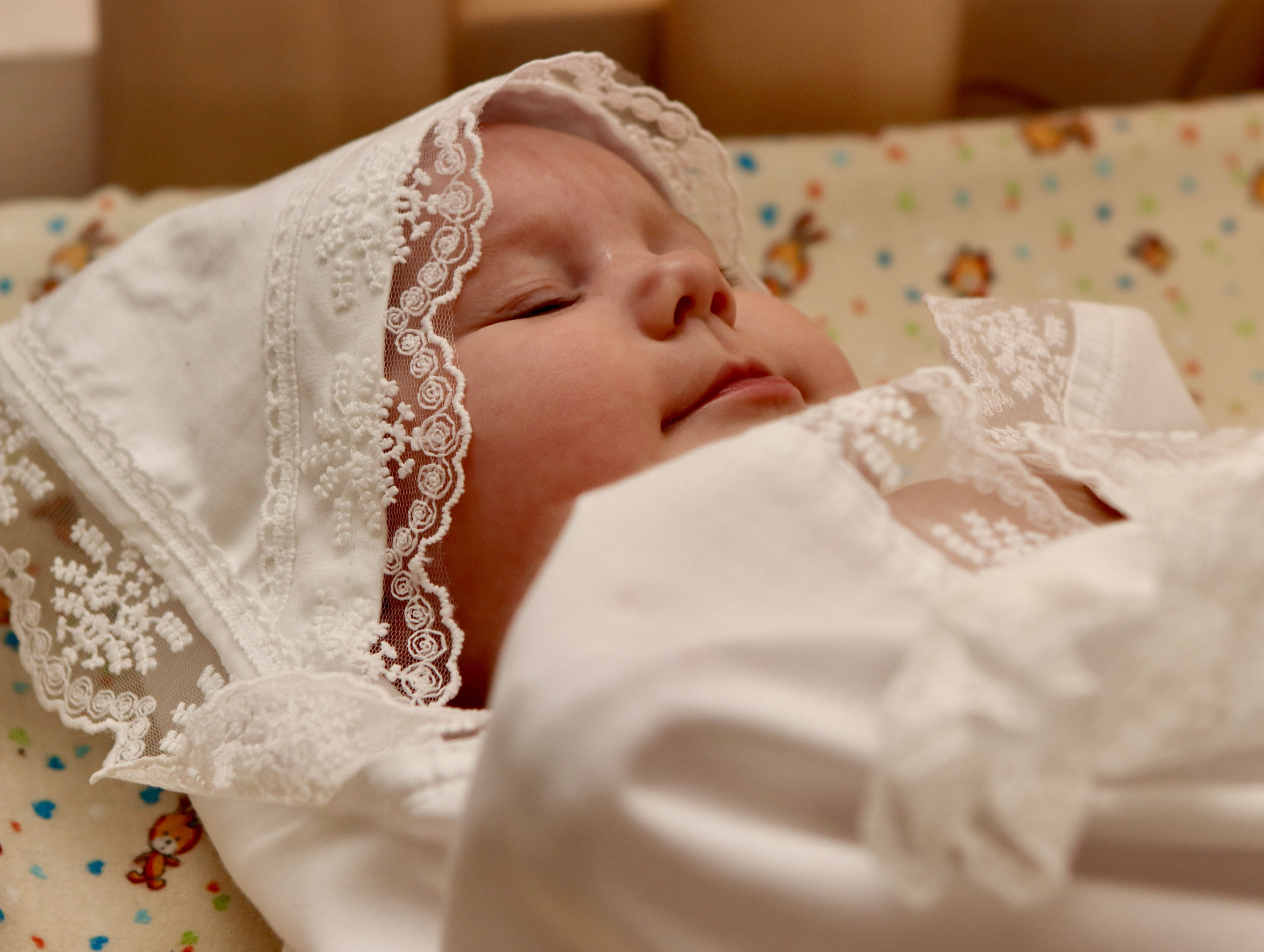 Анастасия и Вадим — крещение Виктории. Фотограф в Курске Смирнов Евгений