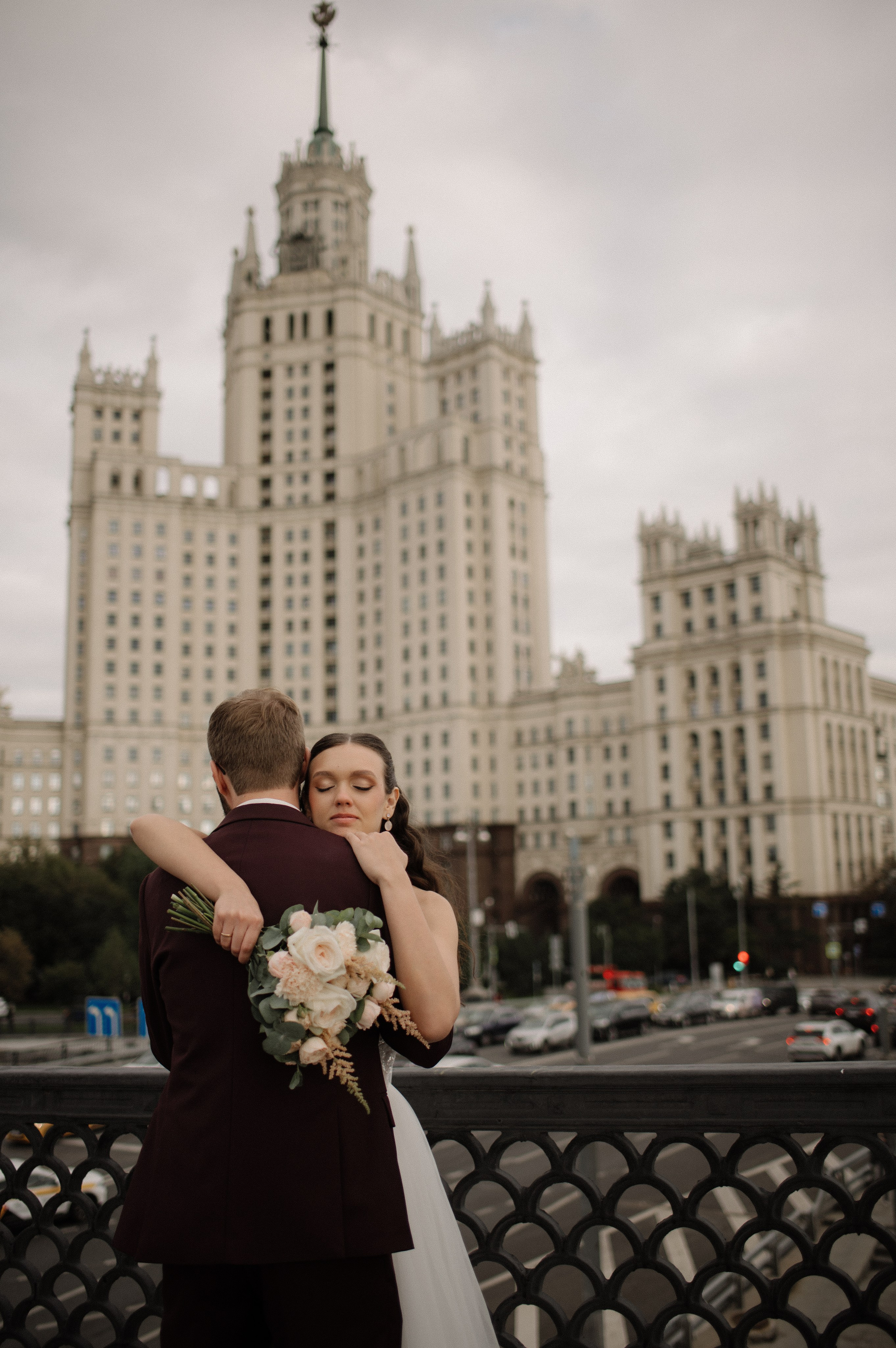 В&В Яуза & Котельническая набережная. Свадебный фотограф в Москве Анна Литвинова