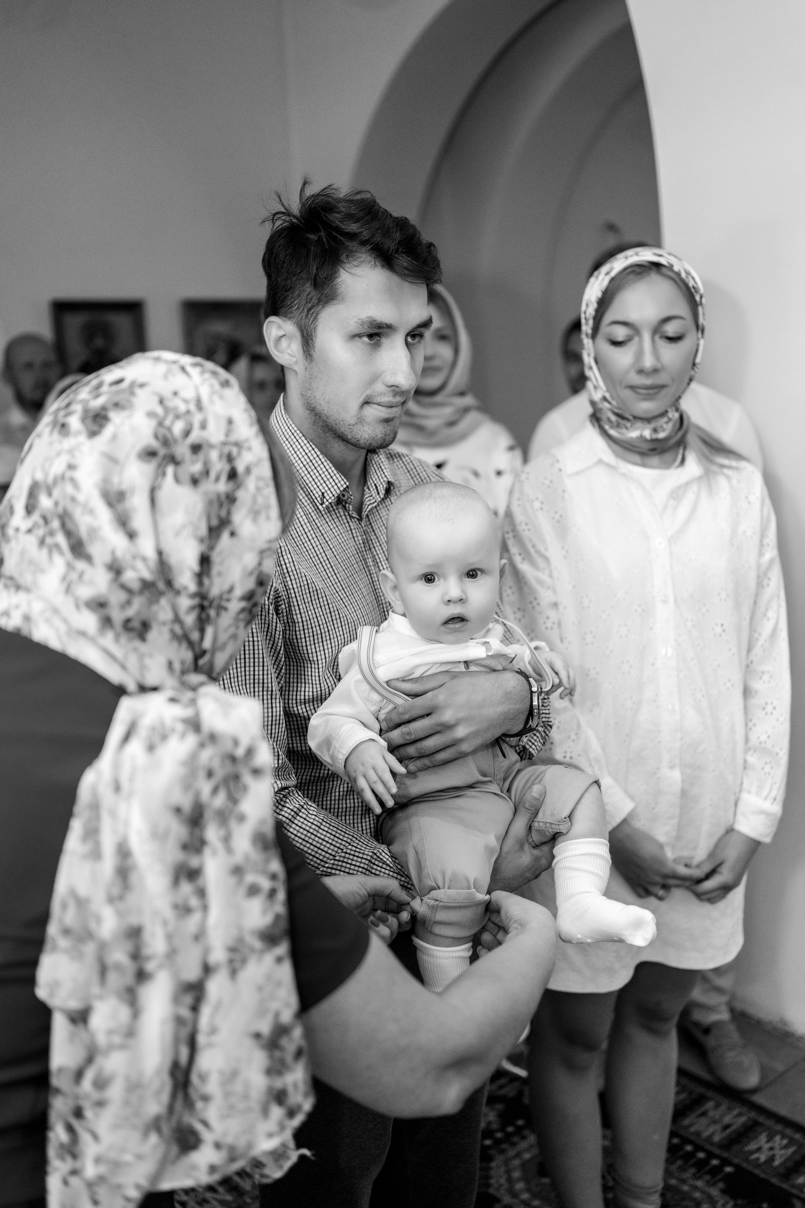 Крещение Бориса. Семейный и свадебный фотограф Минск, Беларусь Анна Орловская