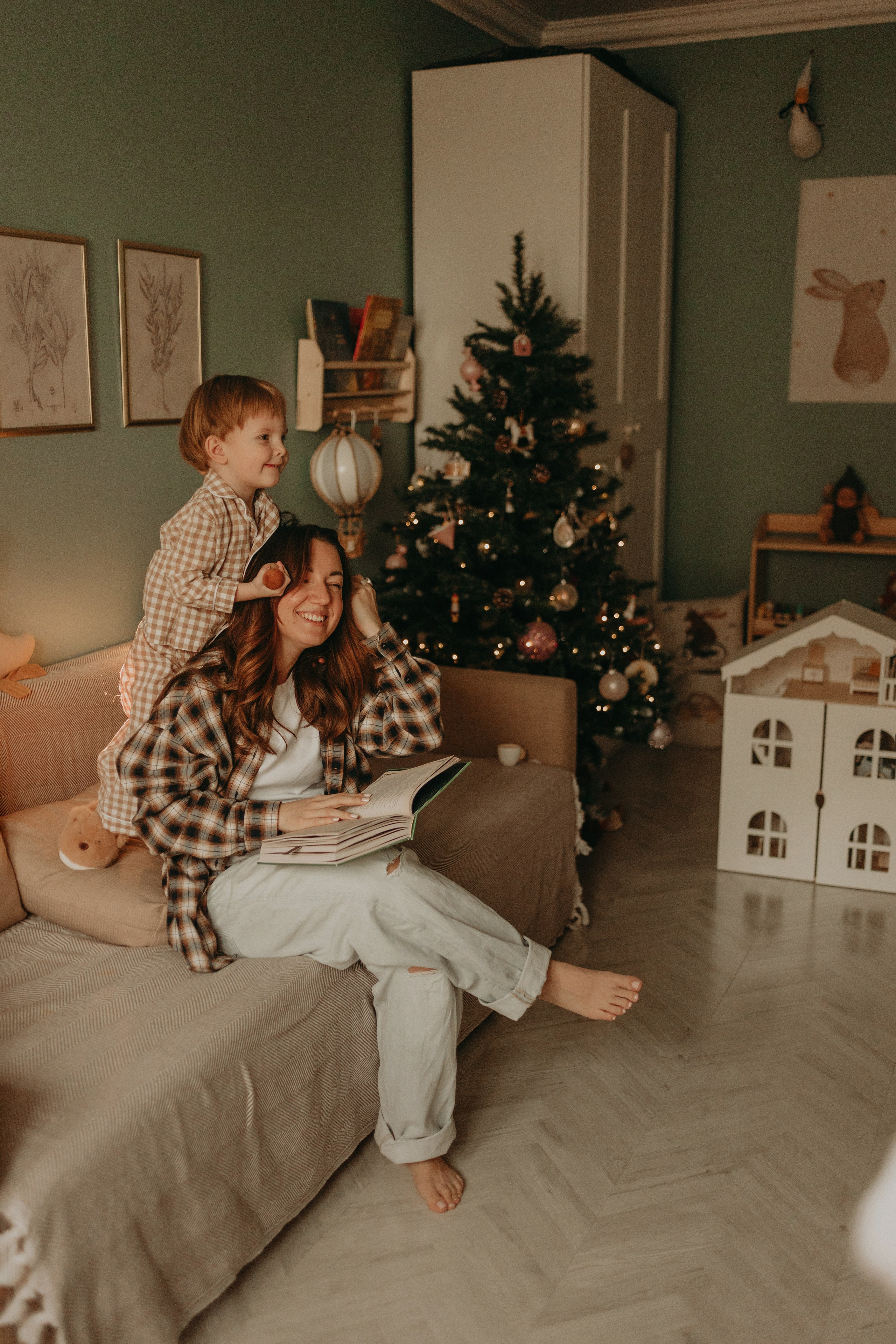 Новогодняя домашняя. Фотограф в Краснодаре Евгения Михаевич