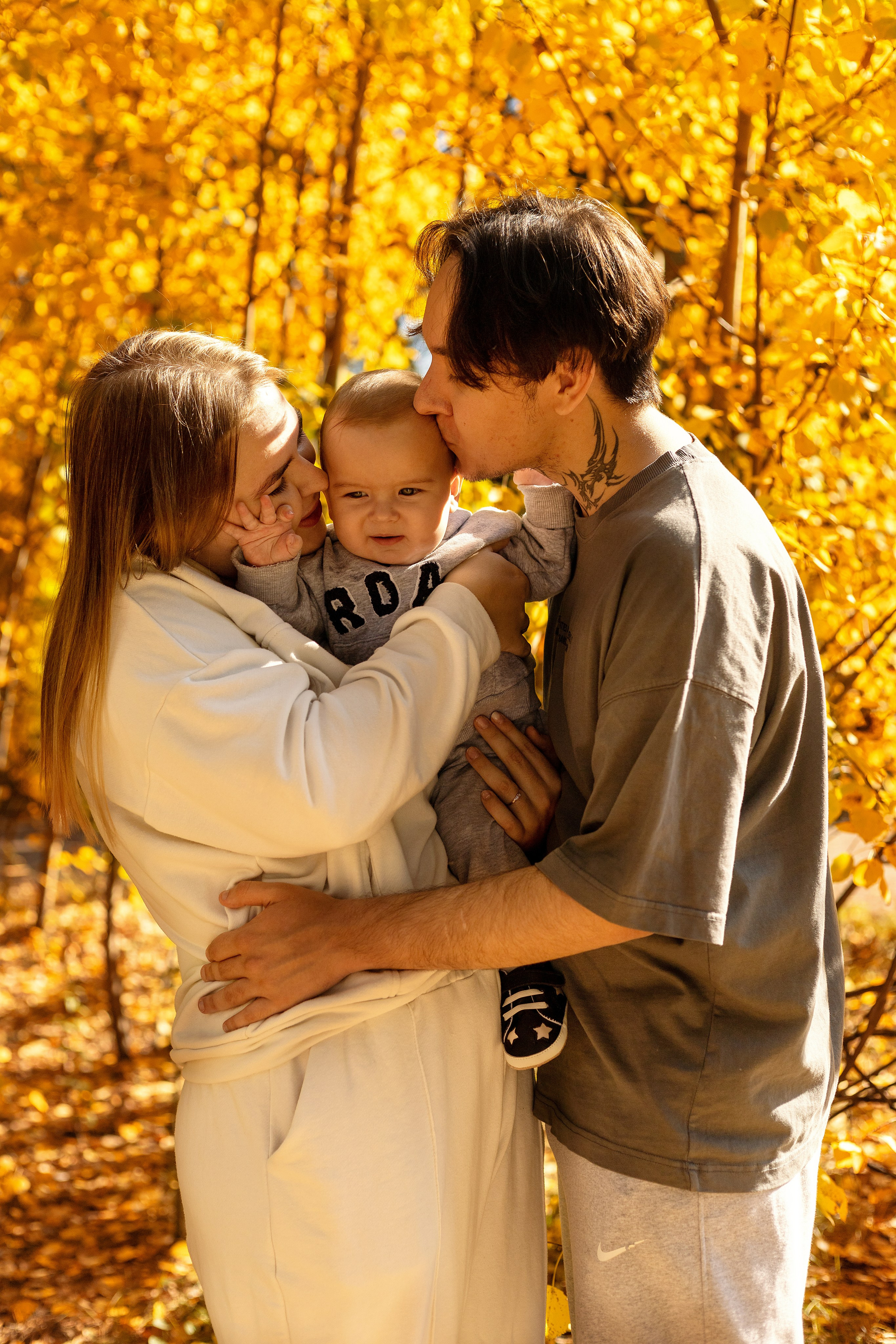 Семейная осенняя фотосессия. Фотограф Ангарск Александра Зарубина