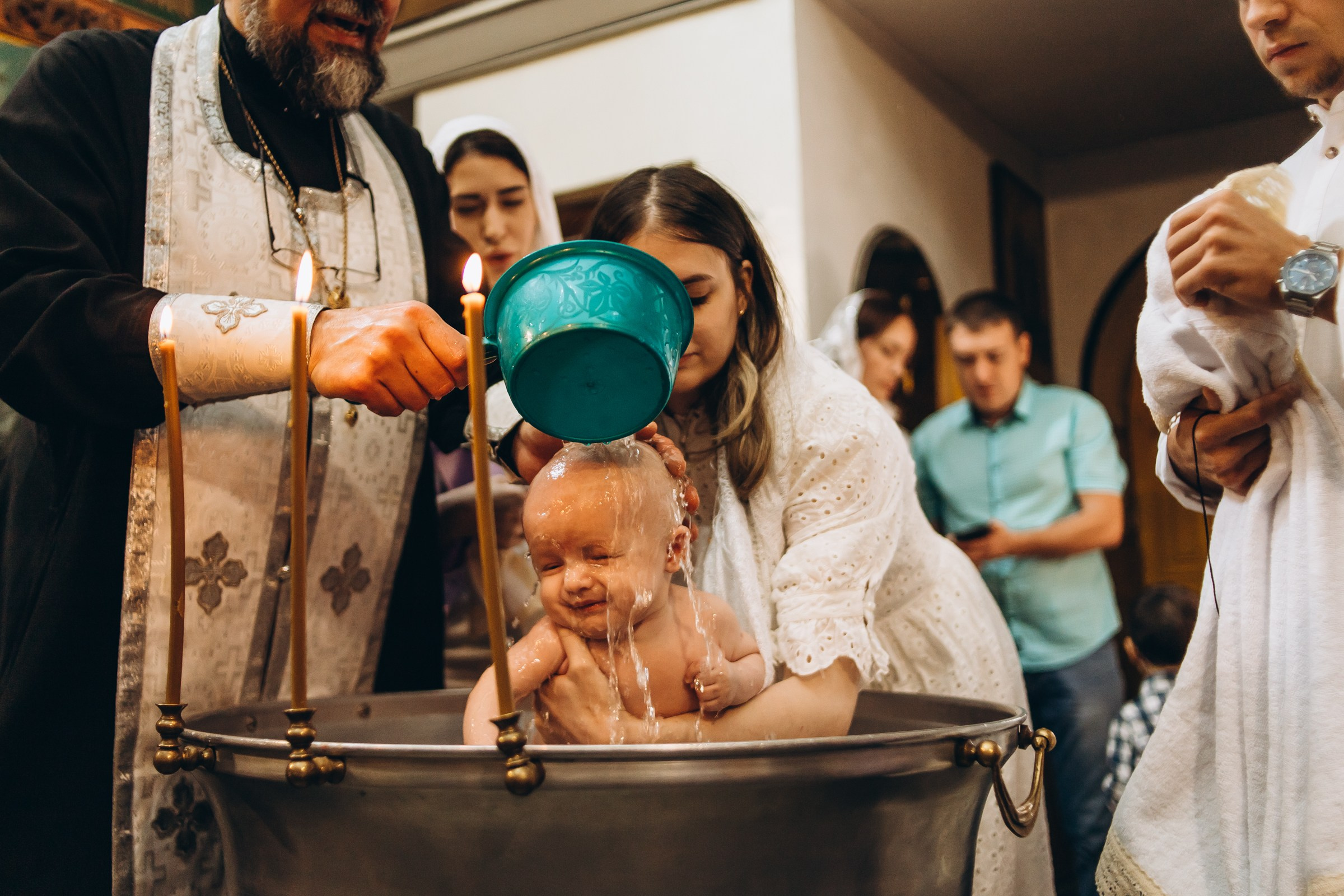 Крещение Мирослава. Семейный фотограф в Волгодонске Краченцева Анна