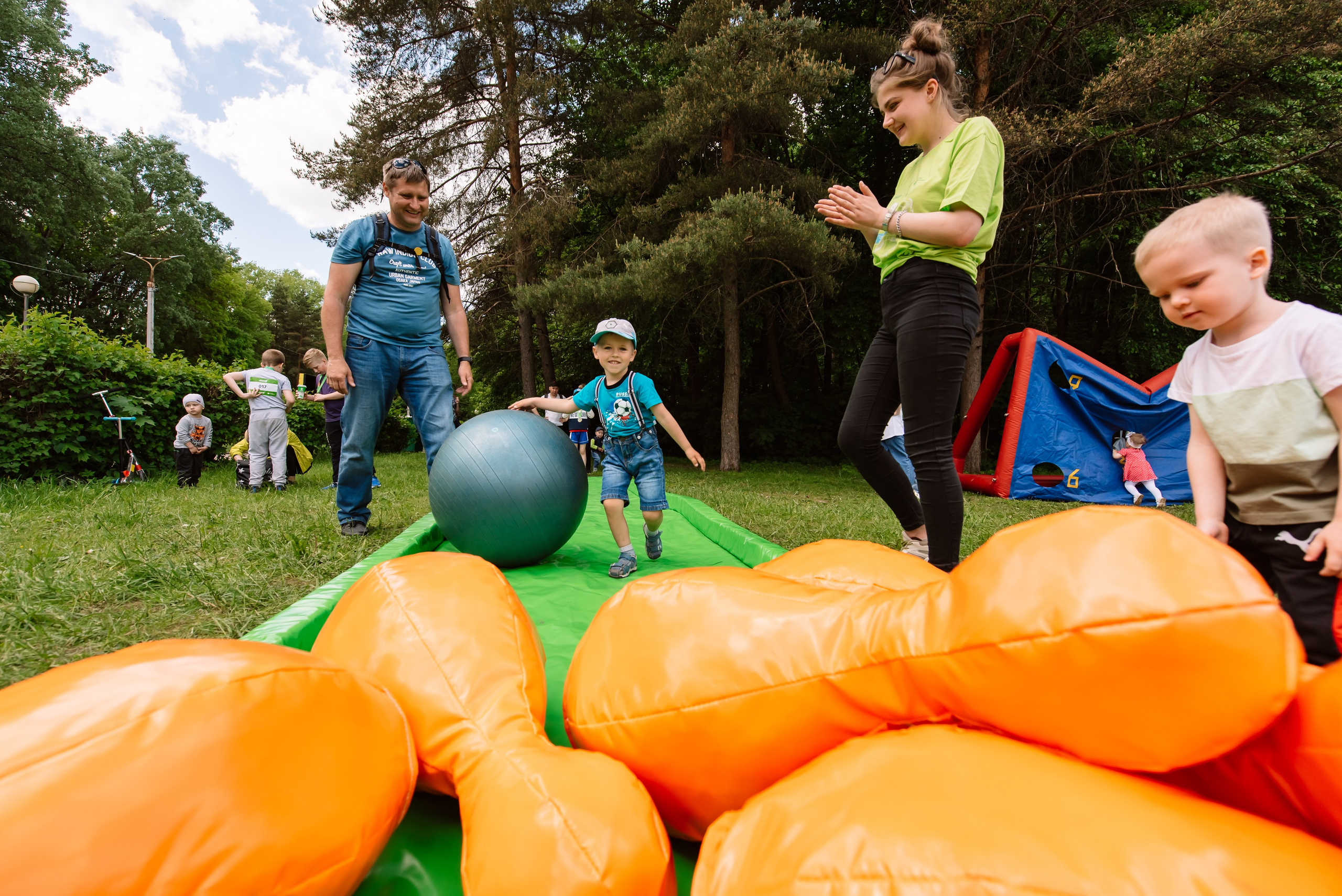 Зеленый марафон СБЕР. Репортажный фотограф в Москве и по всему миру Степанова Юлия