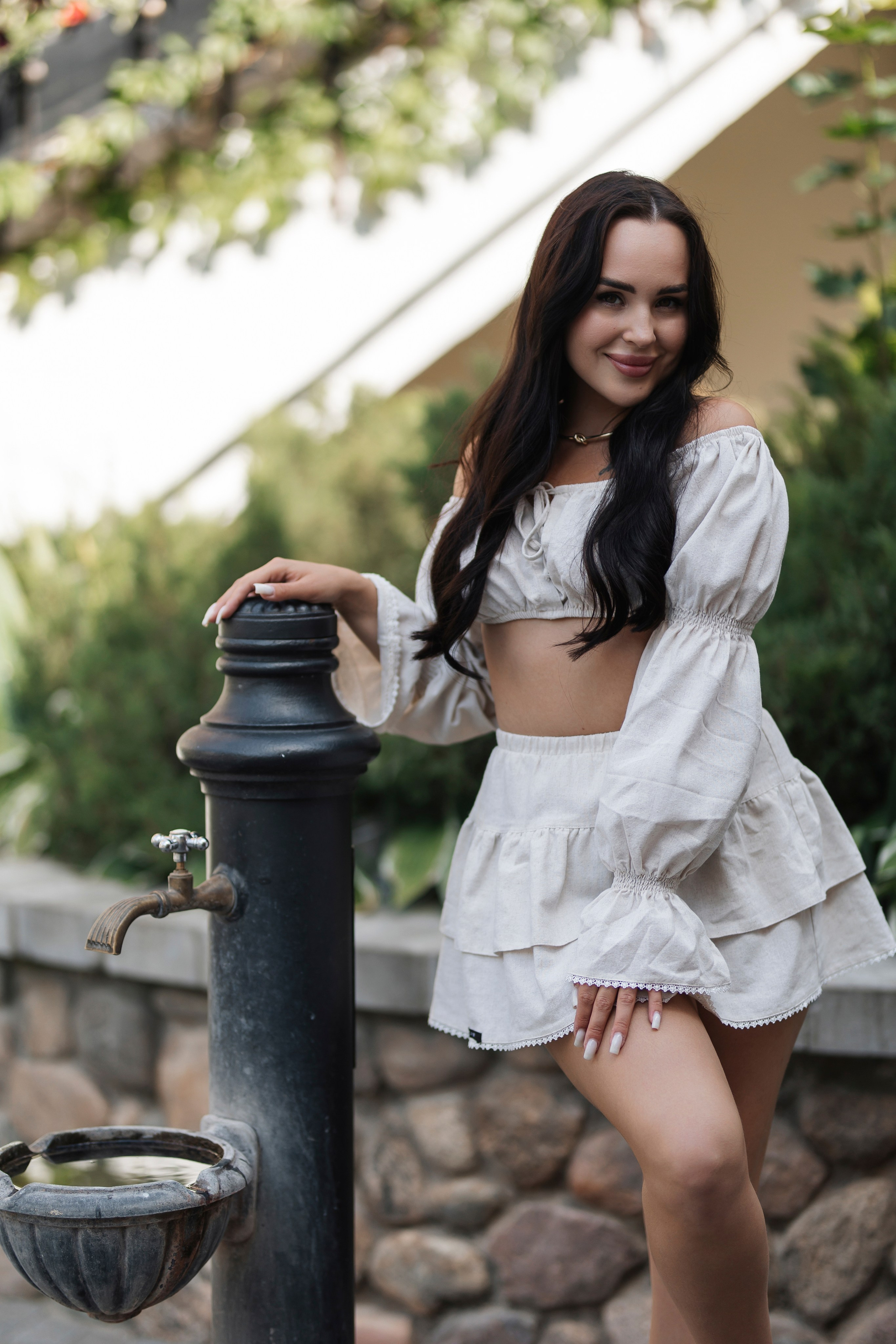 Уличная летняя съёмка для Насти в Минске