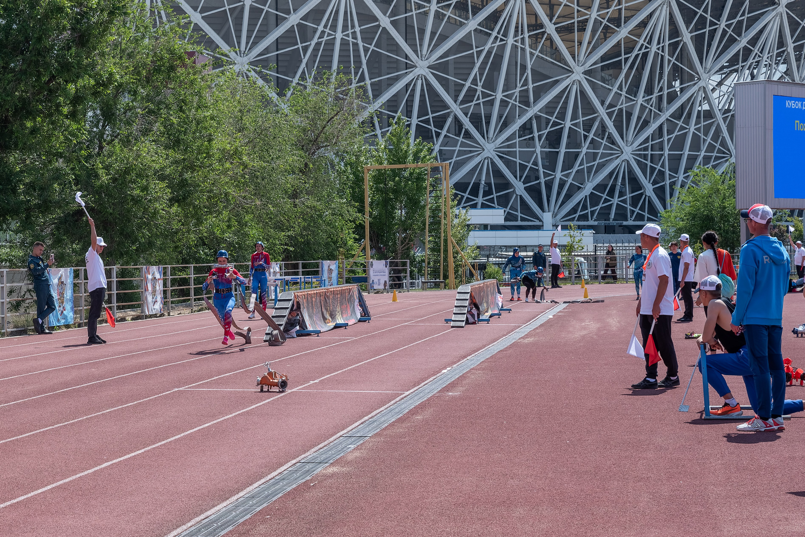 Пожарно-спасательные забеги. Фотограф Алеся Груздо Волгоград