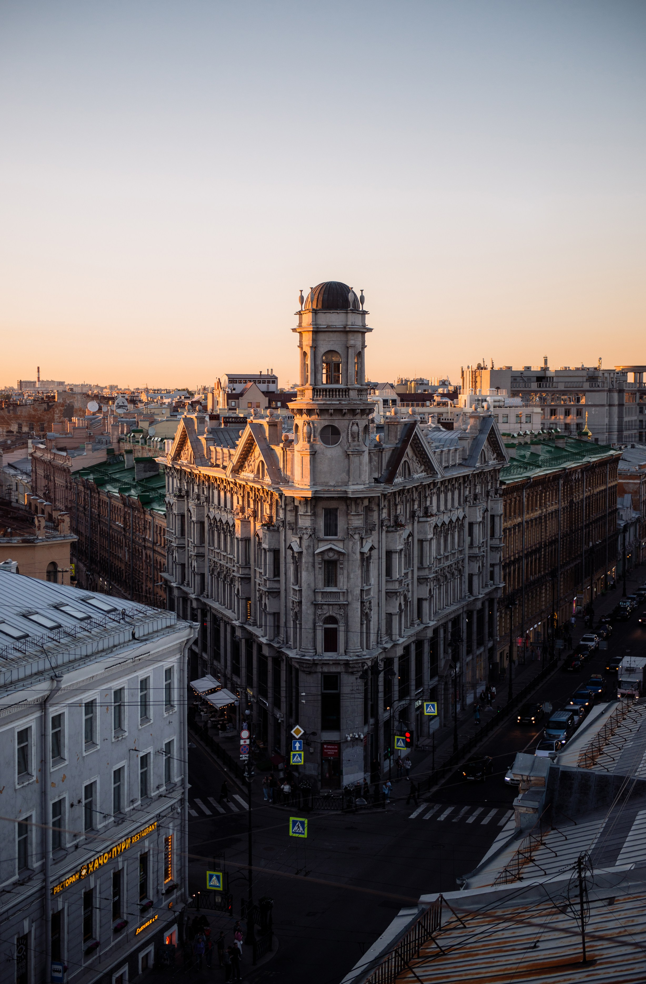 Love story на крышах Питера. Фотограф в Москве Алёна Степутенко