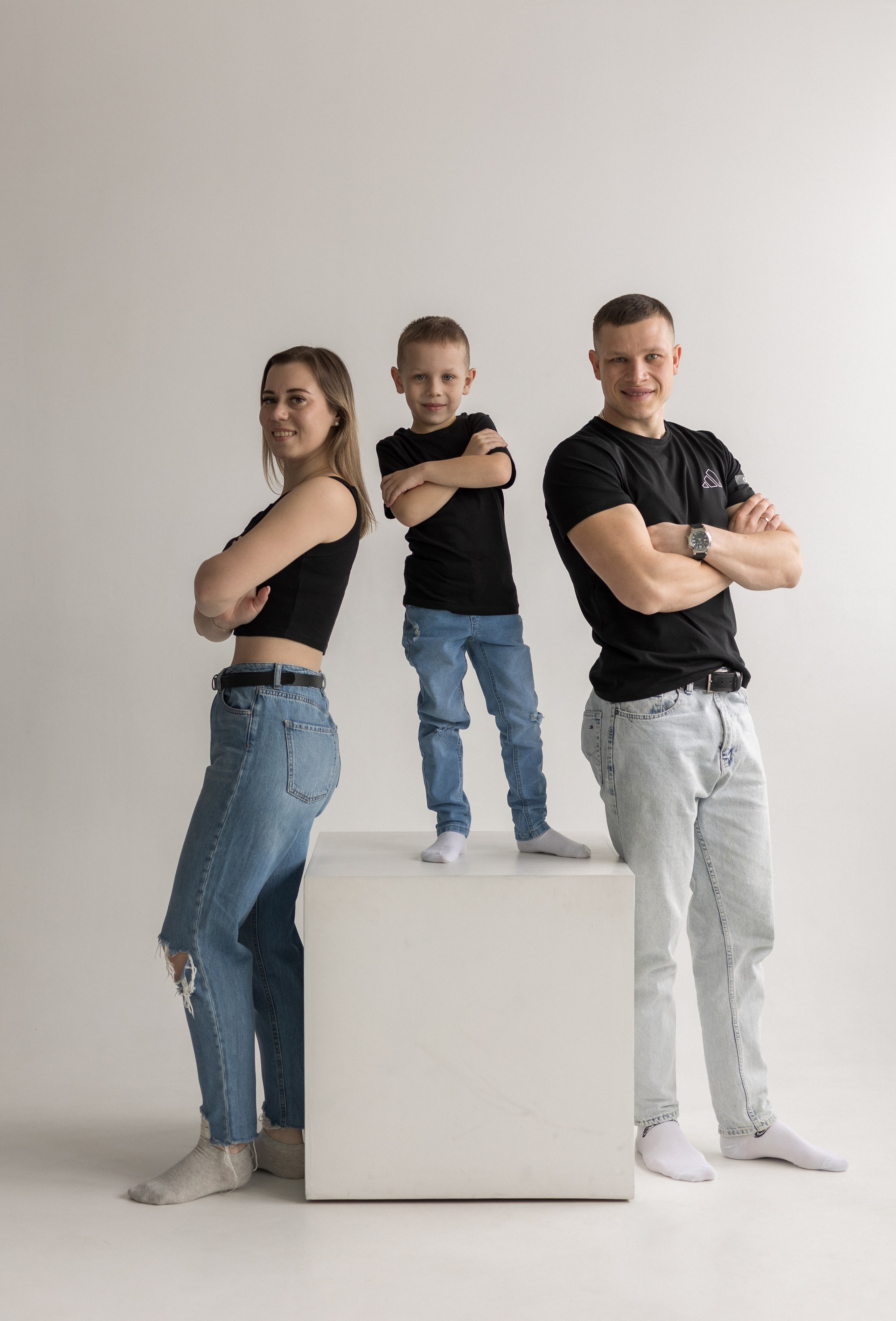 Сергей, Екатерина и Миша. Фотограф в Нижнем Новгороде, Дзержинске Олеся Хозяева