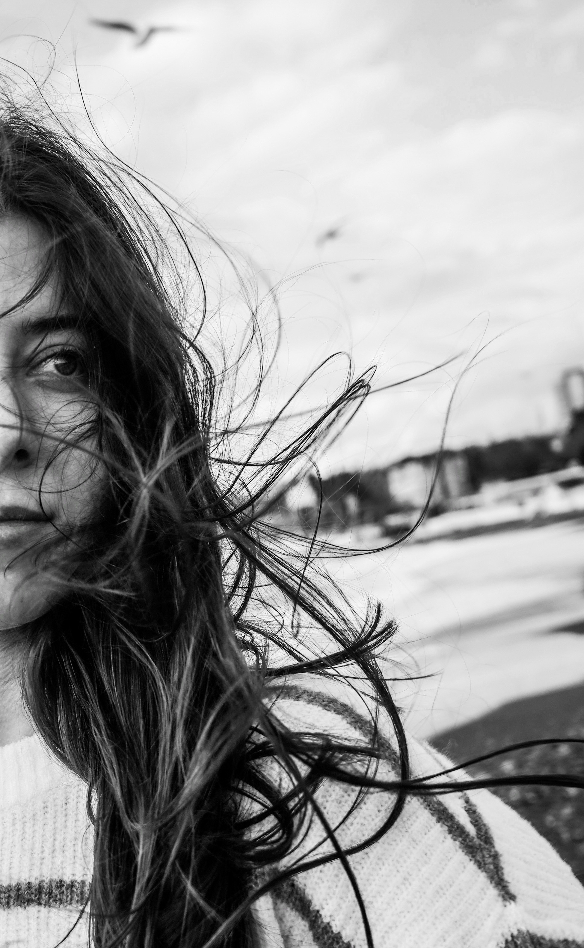 Женский портрет ЧБ. Фотограф в Сочи Марина Барс