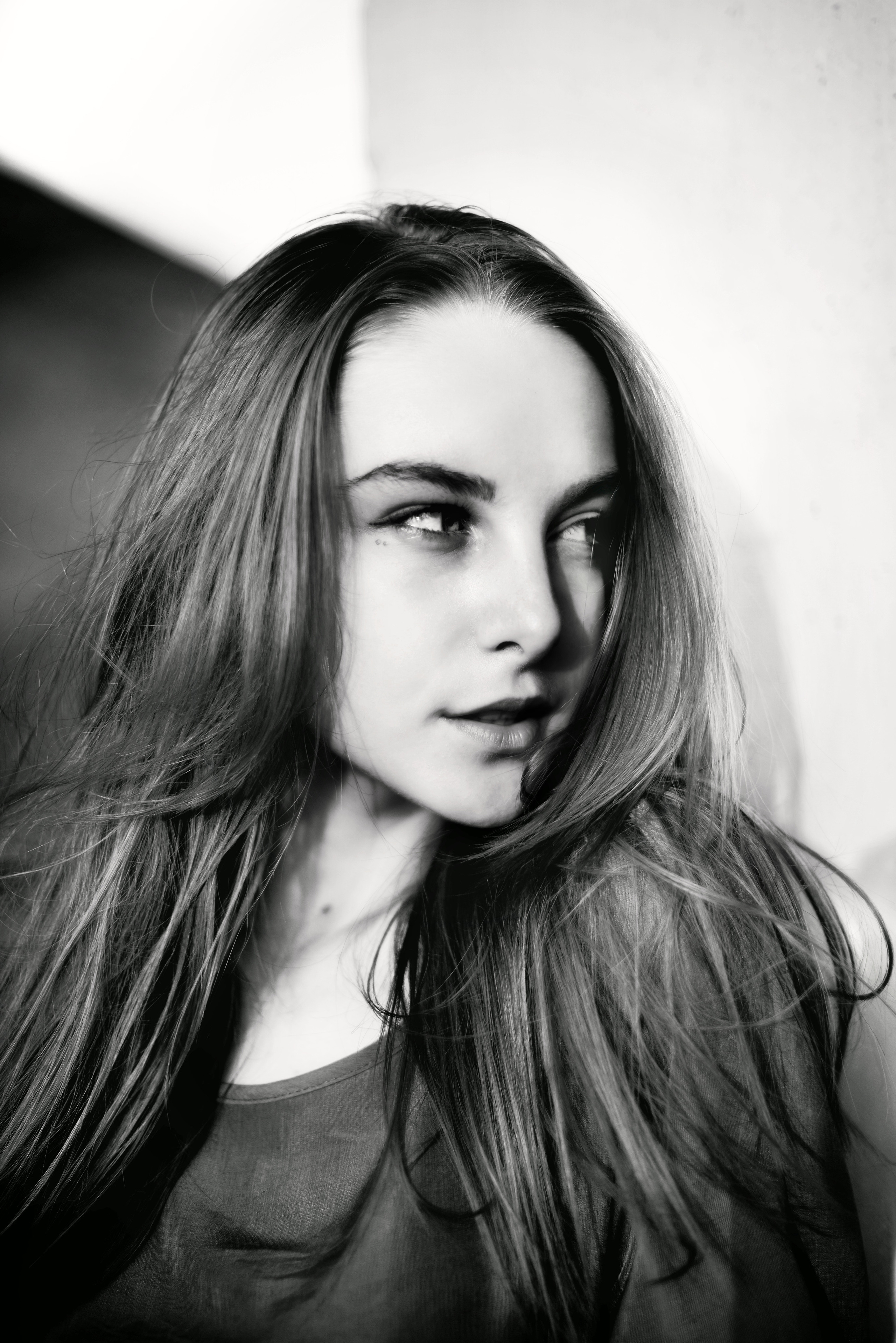 Женский портрет ЧБ. Фотограф в Сочи Марина Барс