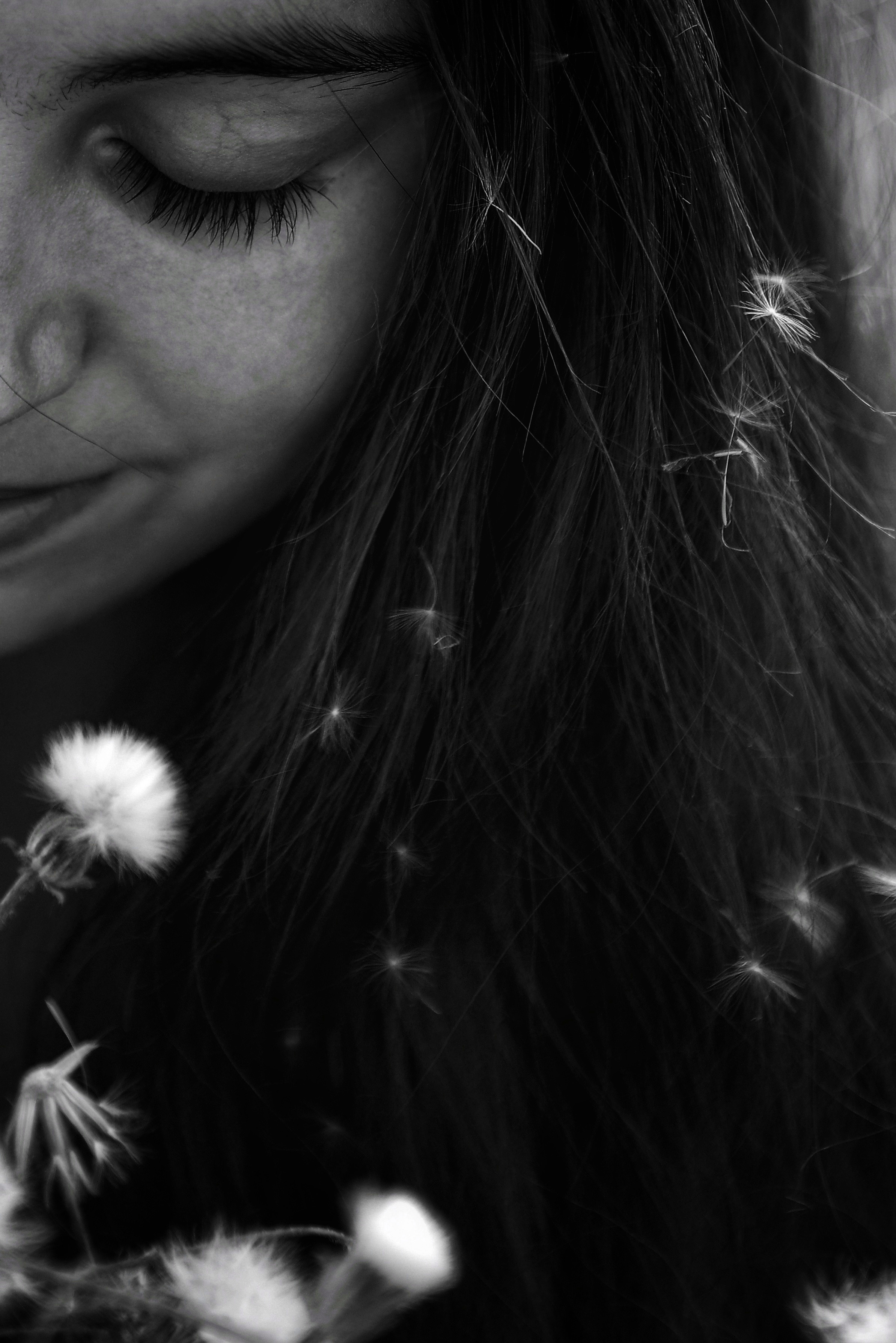 Женский портрет ЧБ. Фотограф в Сочи Марина Барс