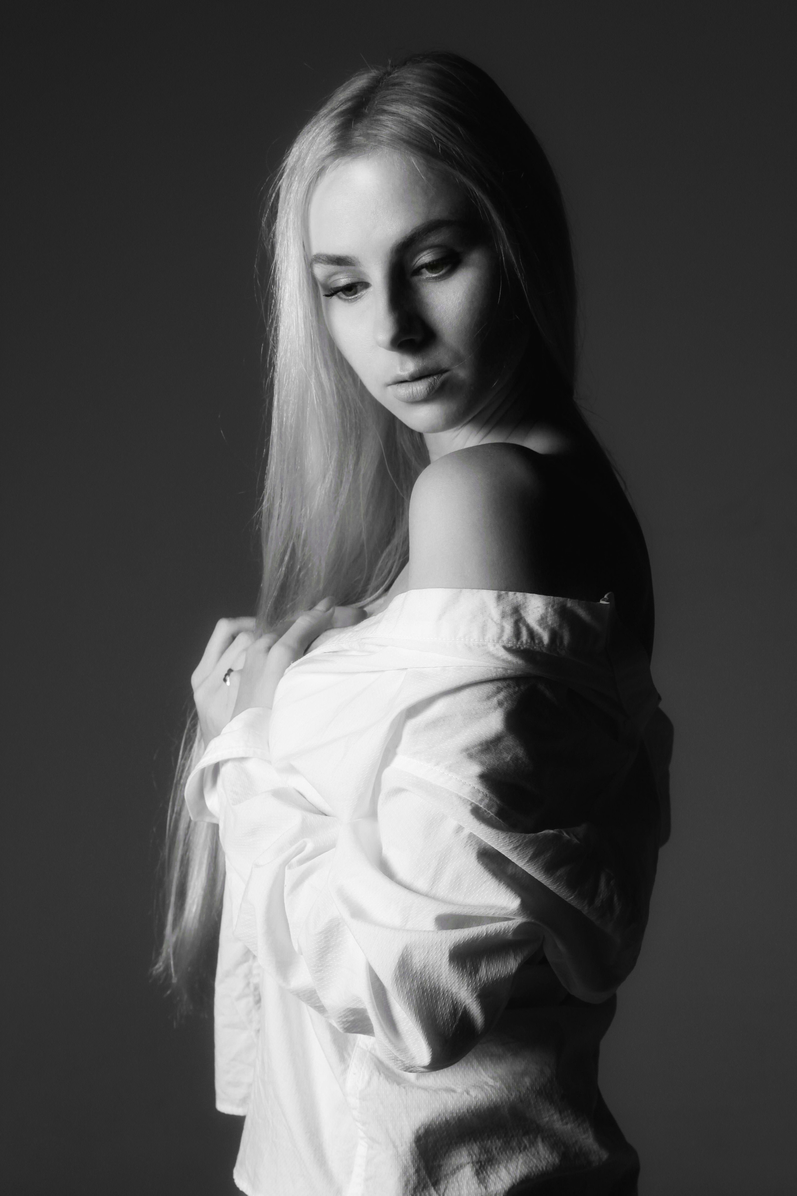 Женский портрет ЧБ. Фотограф в Сочи Марина Барс