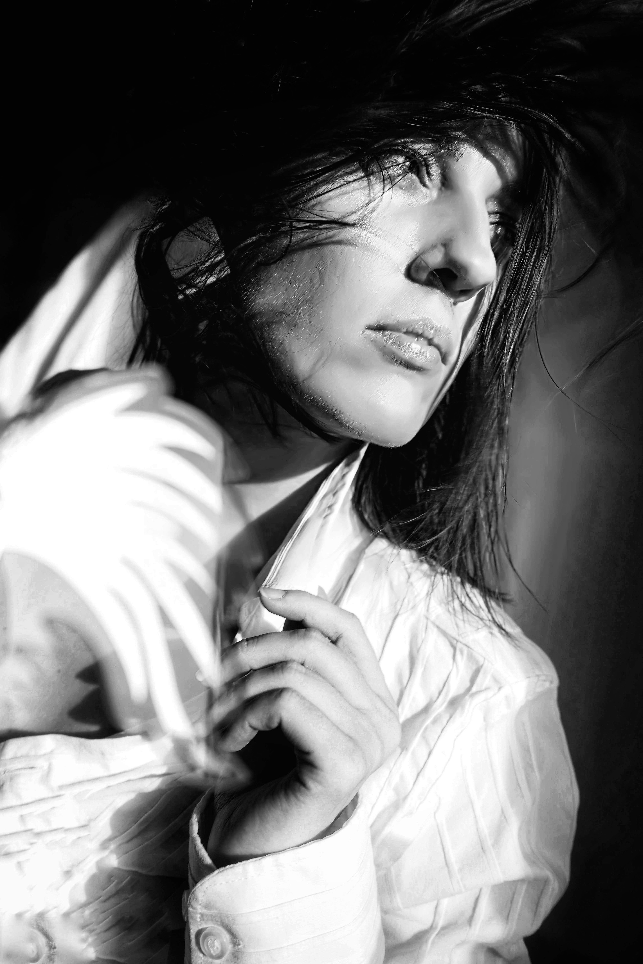 Женский портрет ЧБ. Фотограф в Сочи Марина Барс