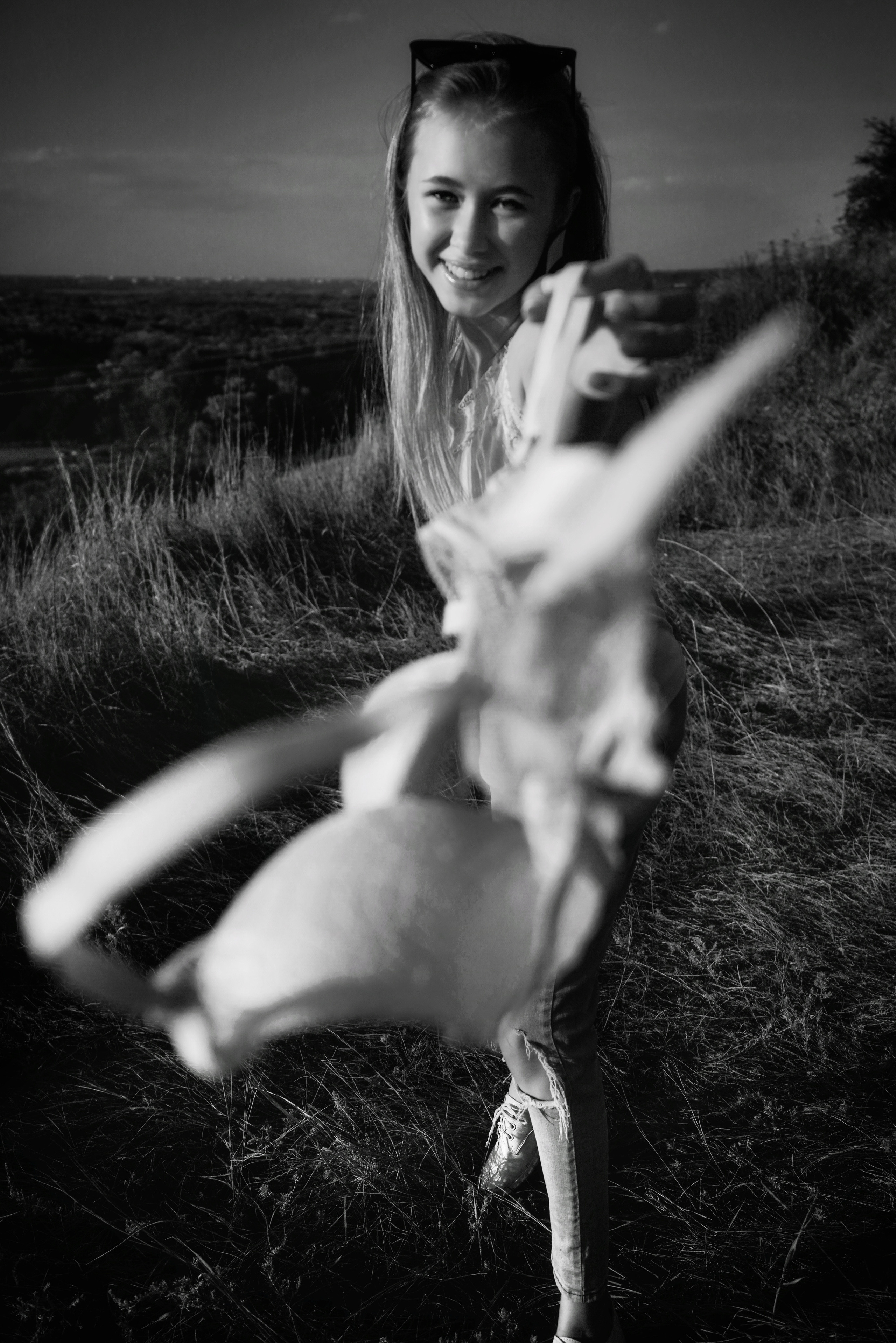 Женский портрет ЧБ. Фотограф в Сочи Марина Барс