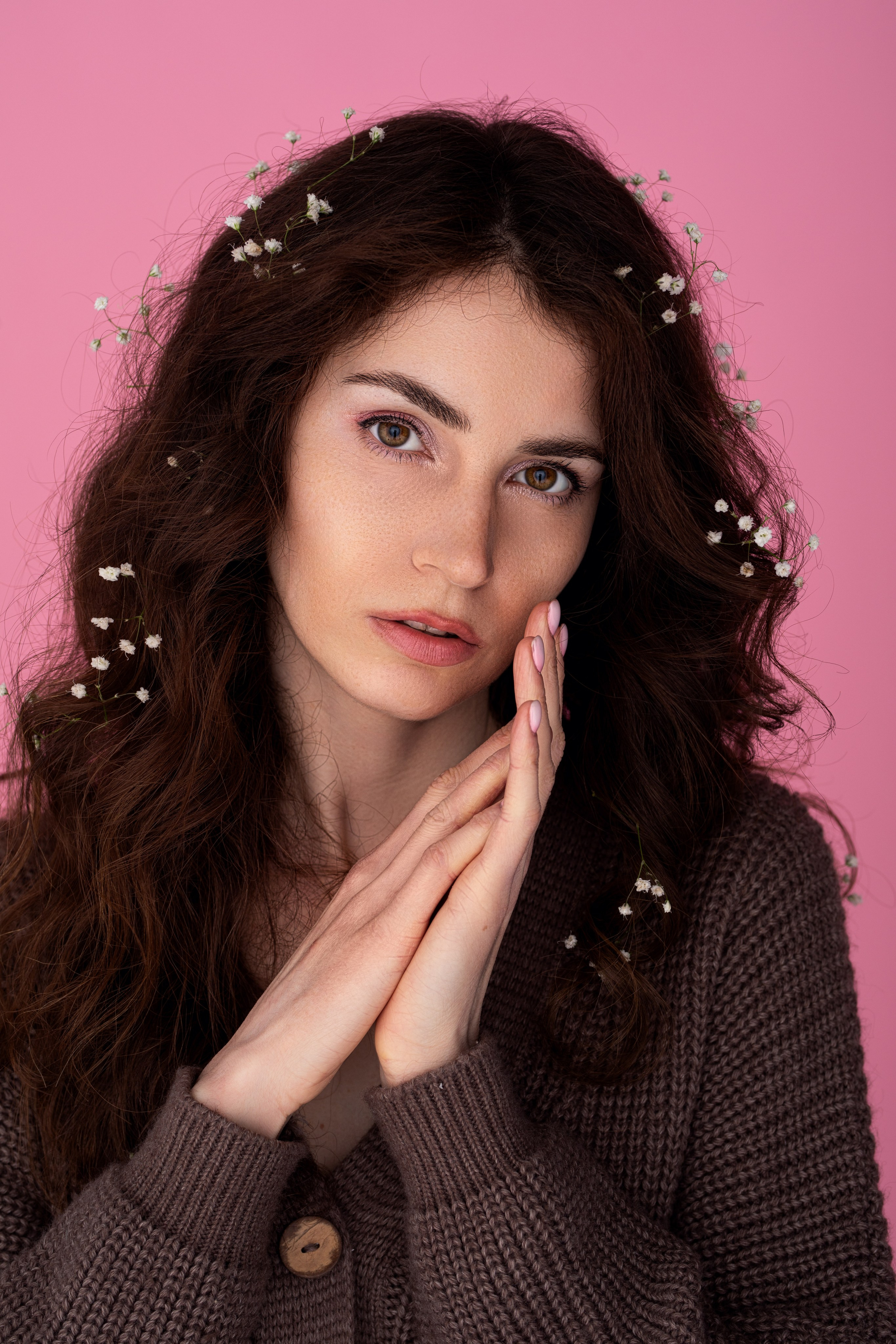 Съемка в студии на циклораме с Анастасией в формате для «себя»