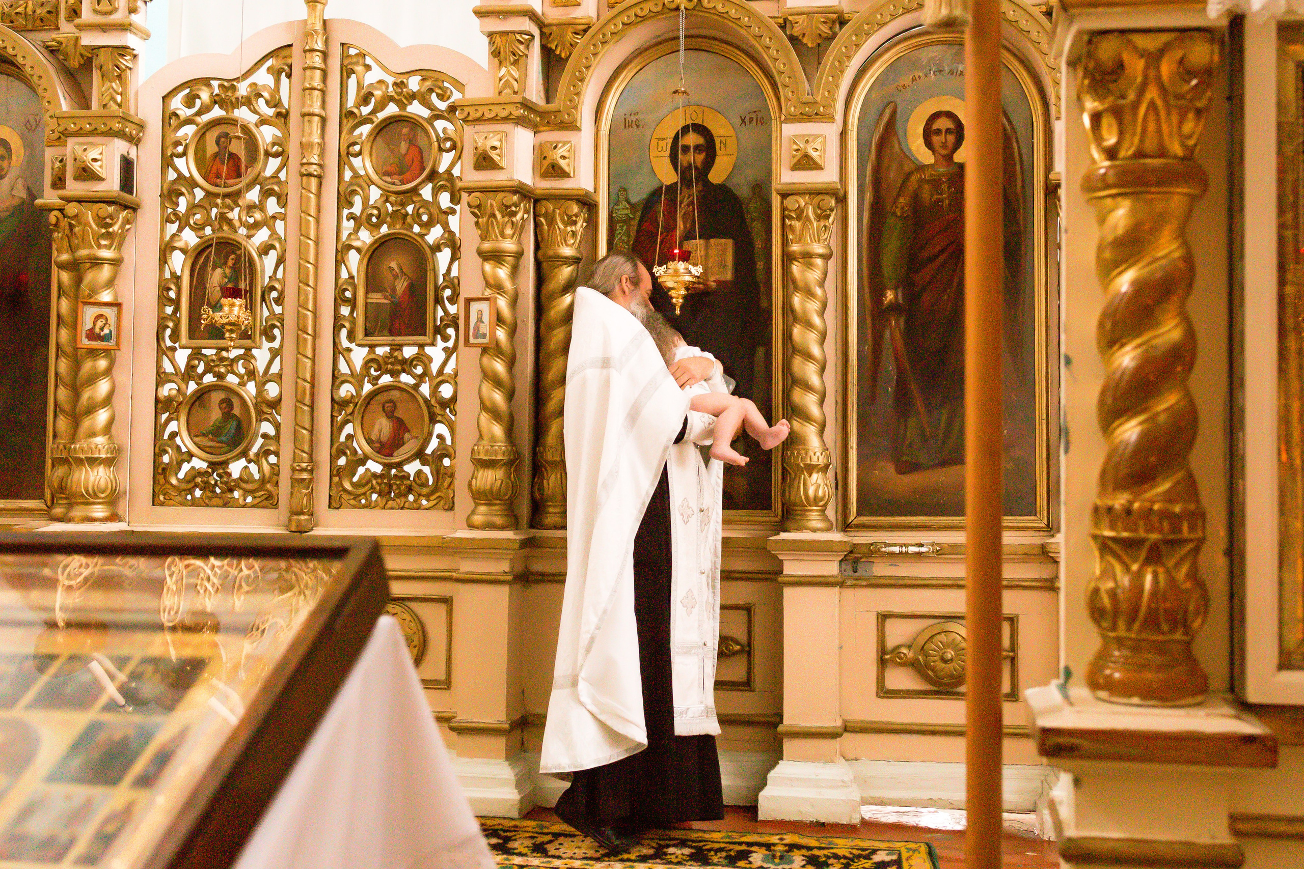 Крещение малышей. Фотограф Новорожденных и беременности г. Тюмень