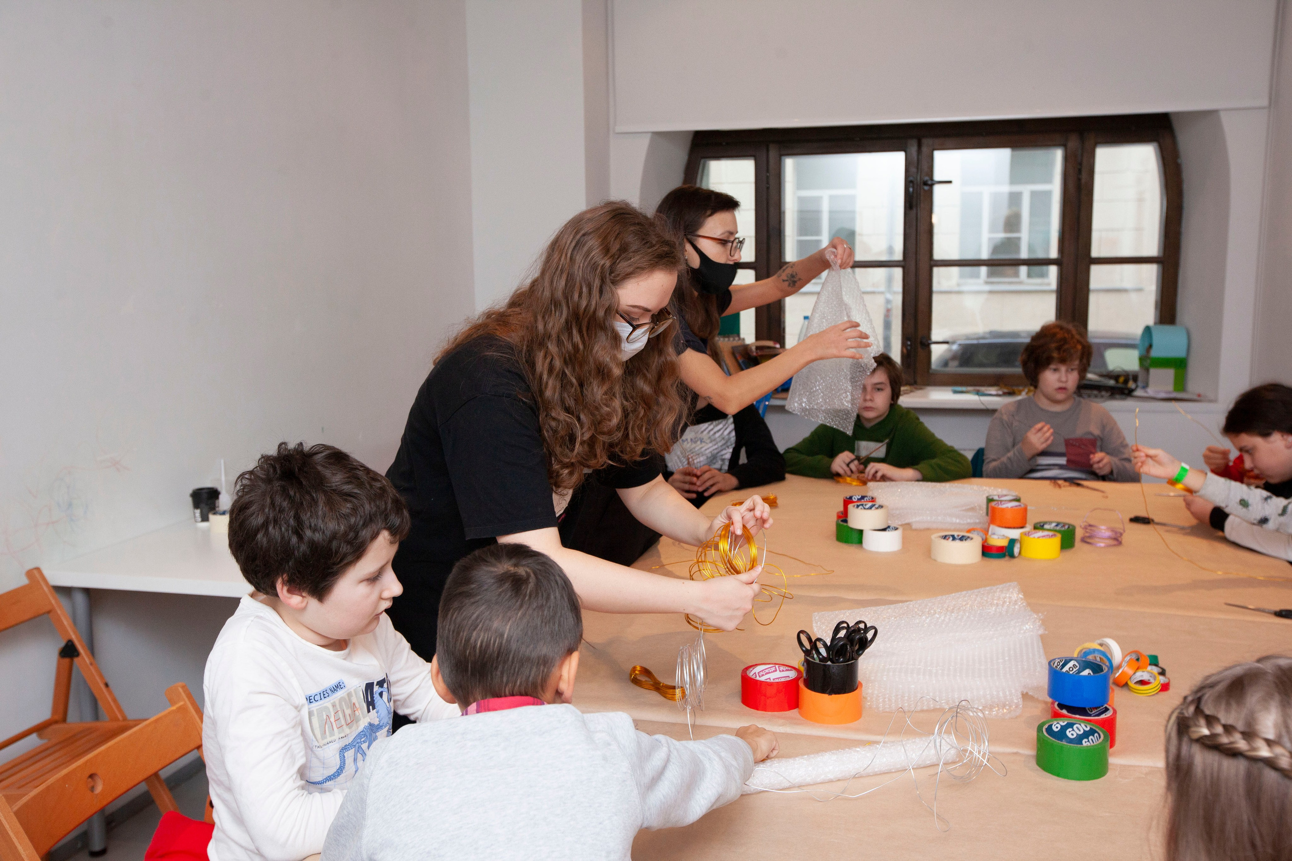 Детский мастер-класс в ММОМА. Stanislav Baryshev — People. Emotions. Atmosphere