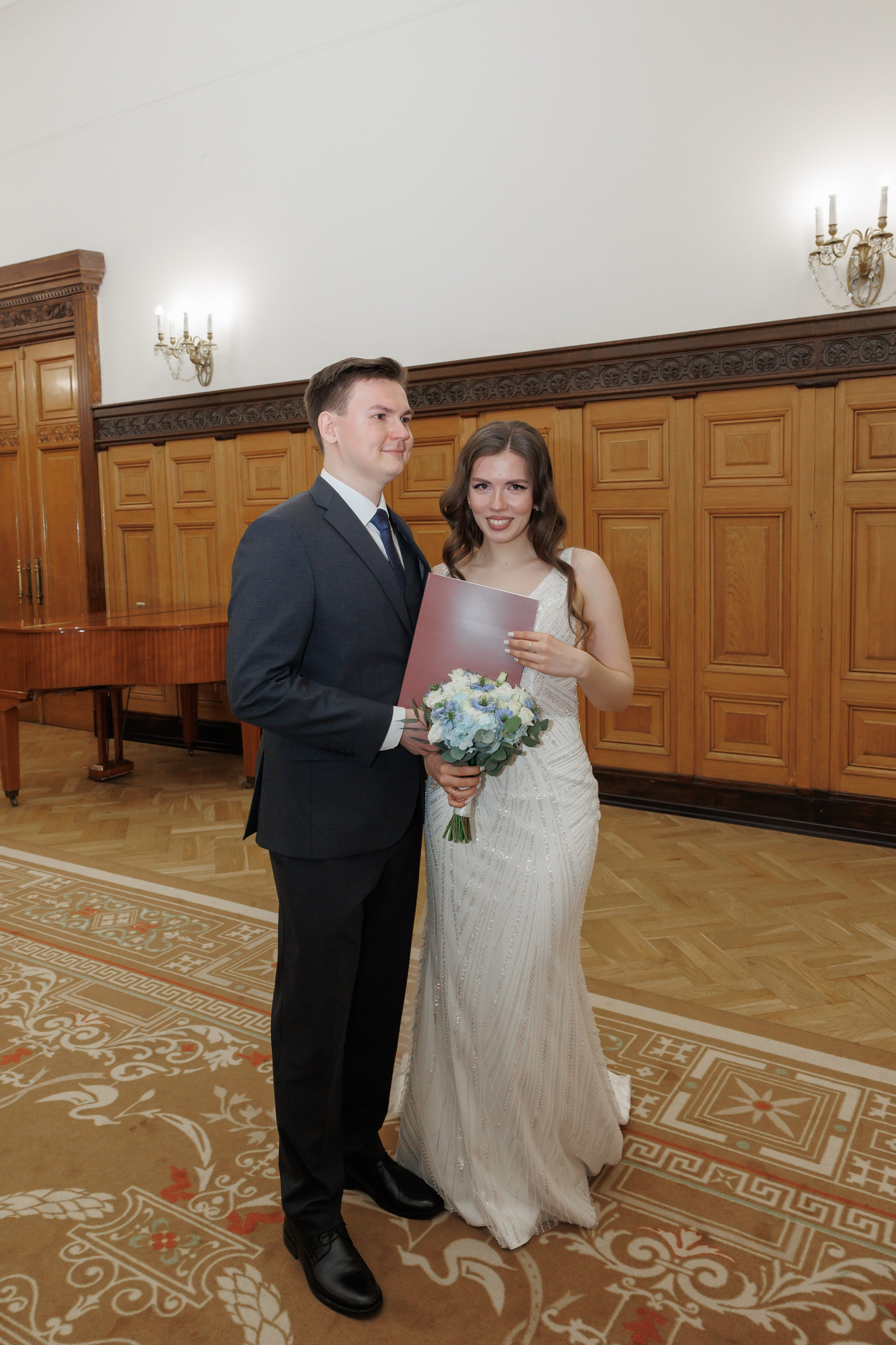 Даша и Дима, Грибоедовский ЗАГС. Свадебный и репортажный фотограф (Москва, Королев и другие)