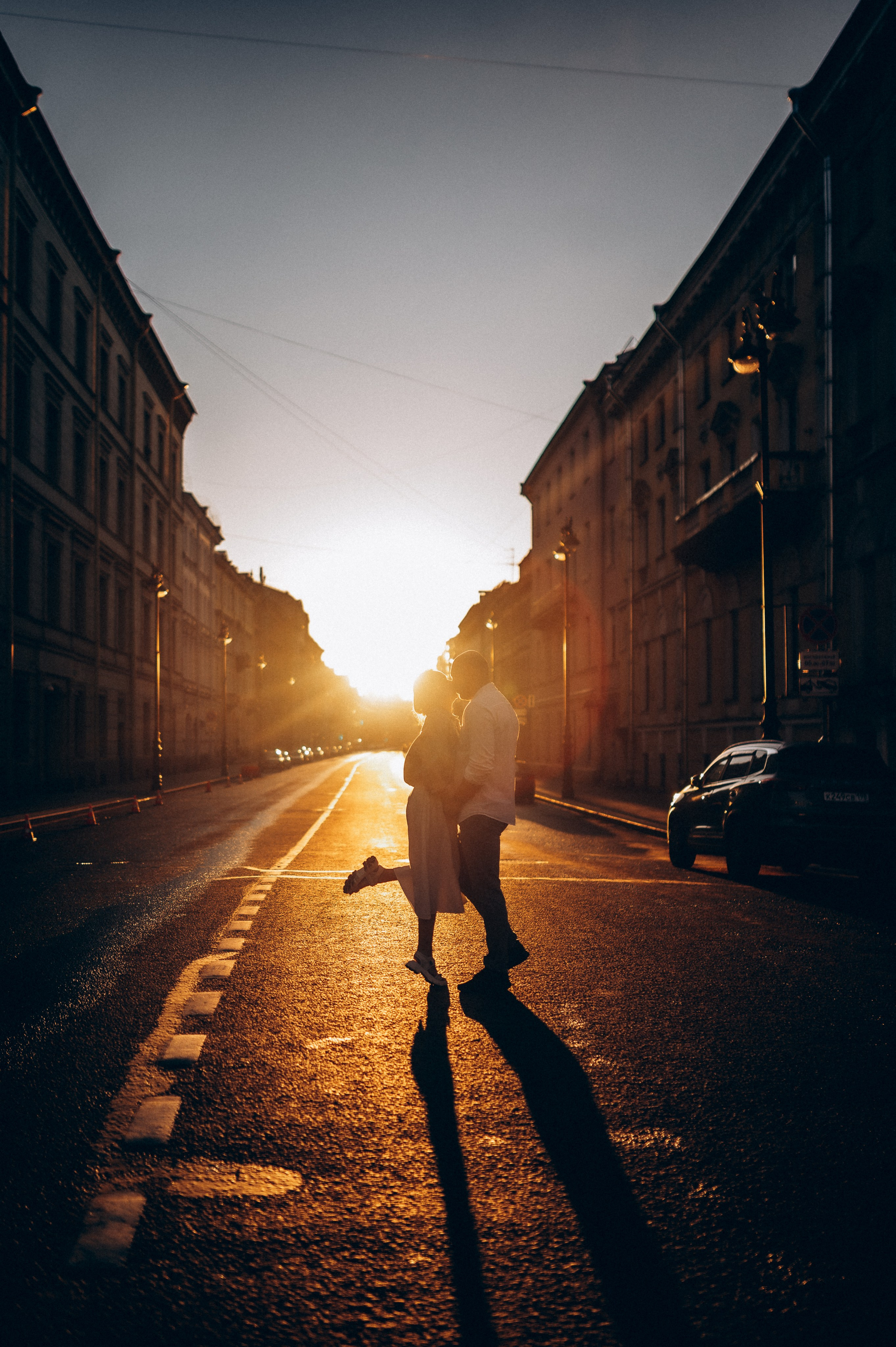 Лав стори Питер на рассвете. Фотограф ПИТЕР СПБ Надежда Баранова