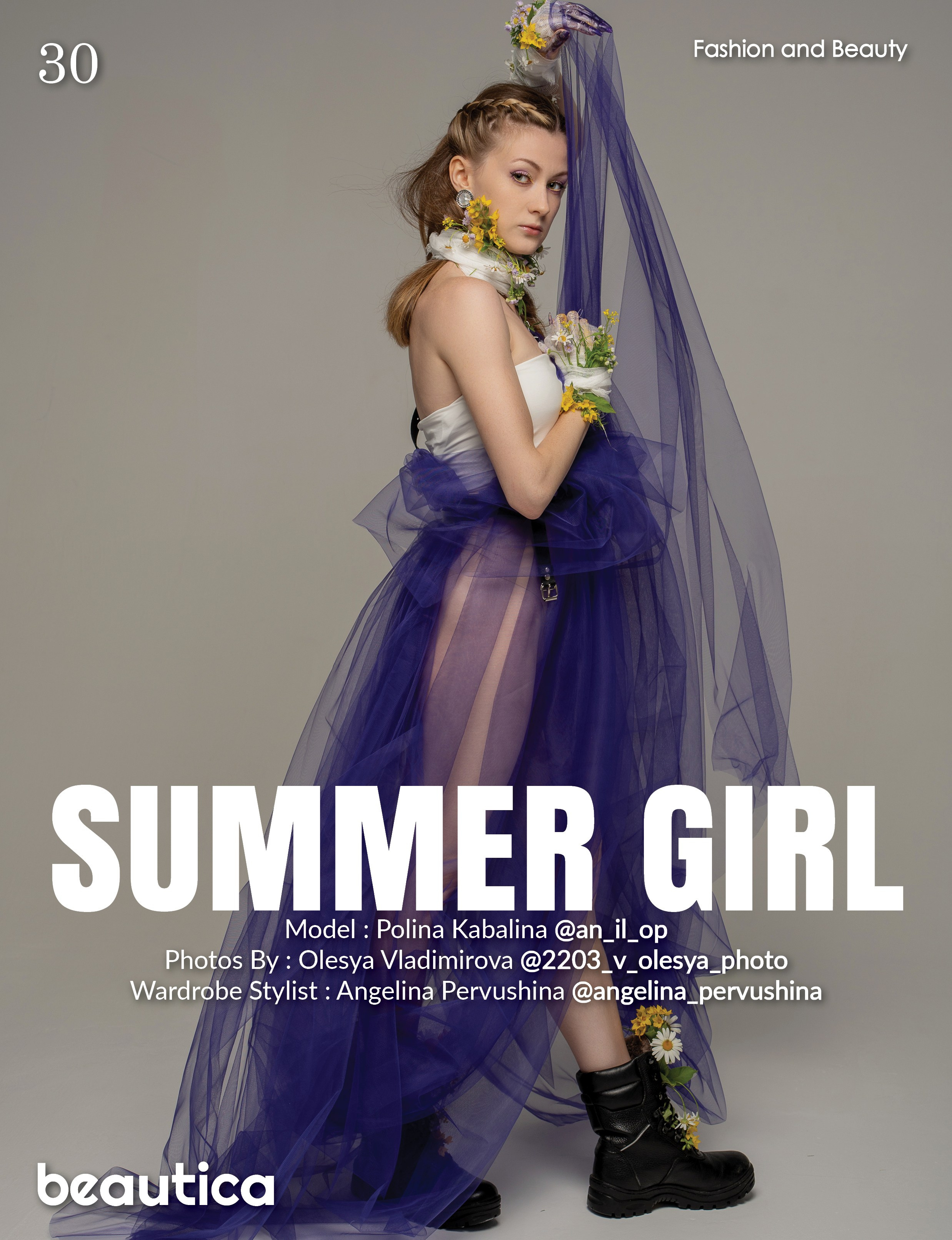 Публикации в СМИ. Портретный фотограф Олеся Владимирова в Москве