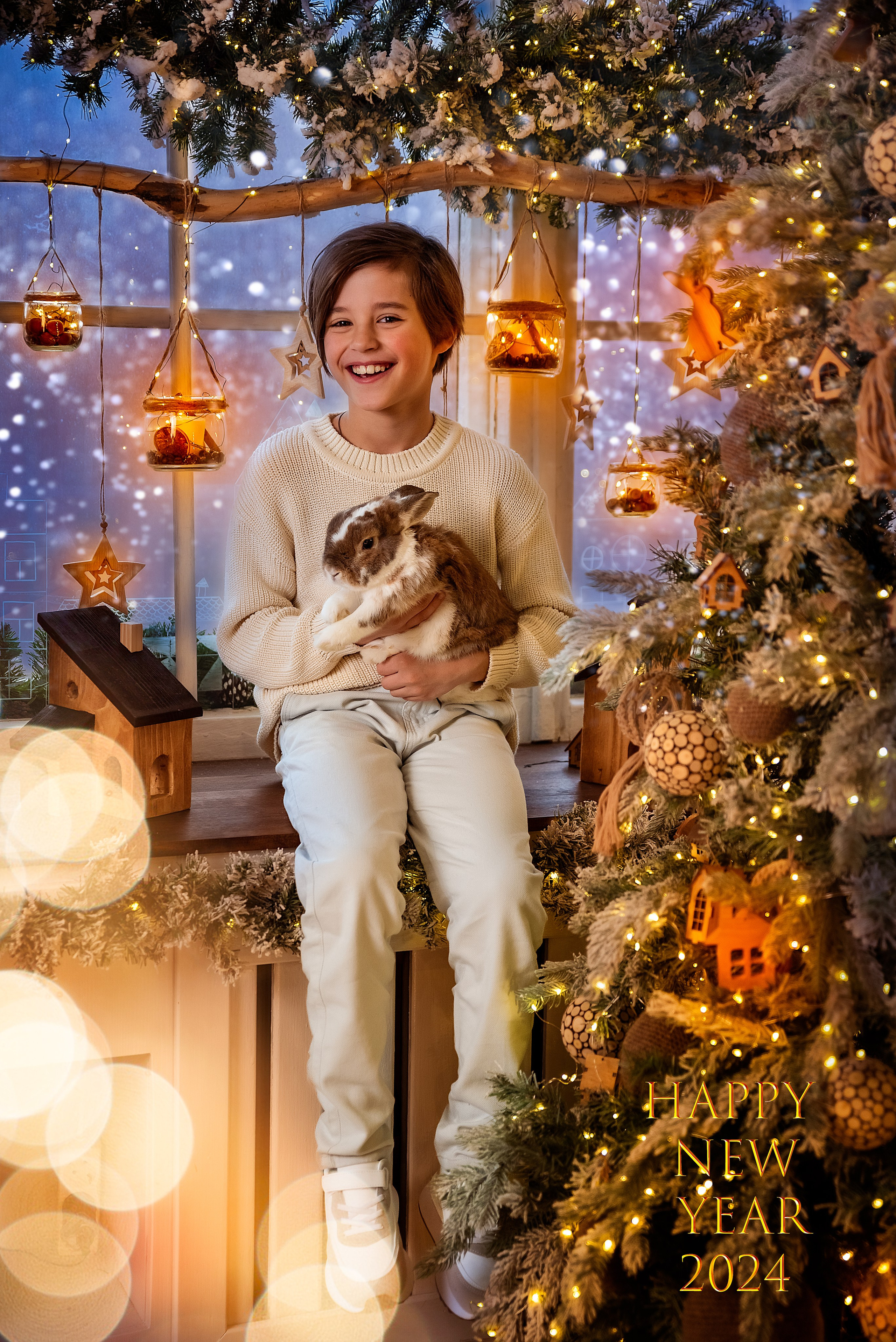 Новогодние фотооткрытки. Фотограф в Москве Lidiya_Li_Photo