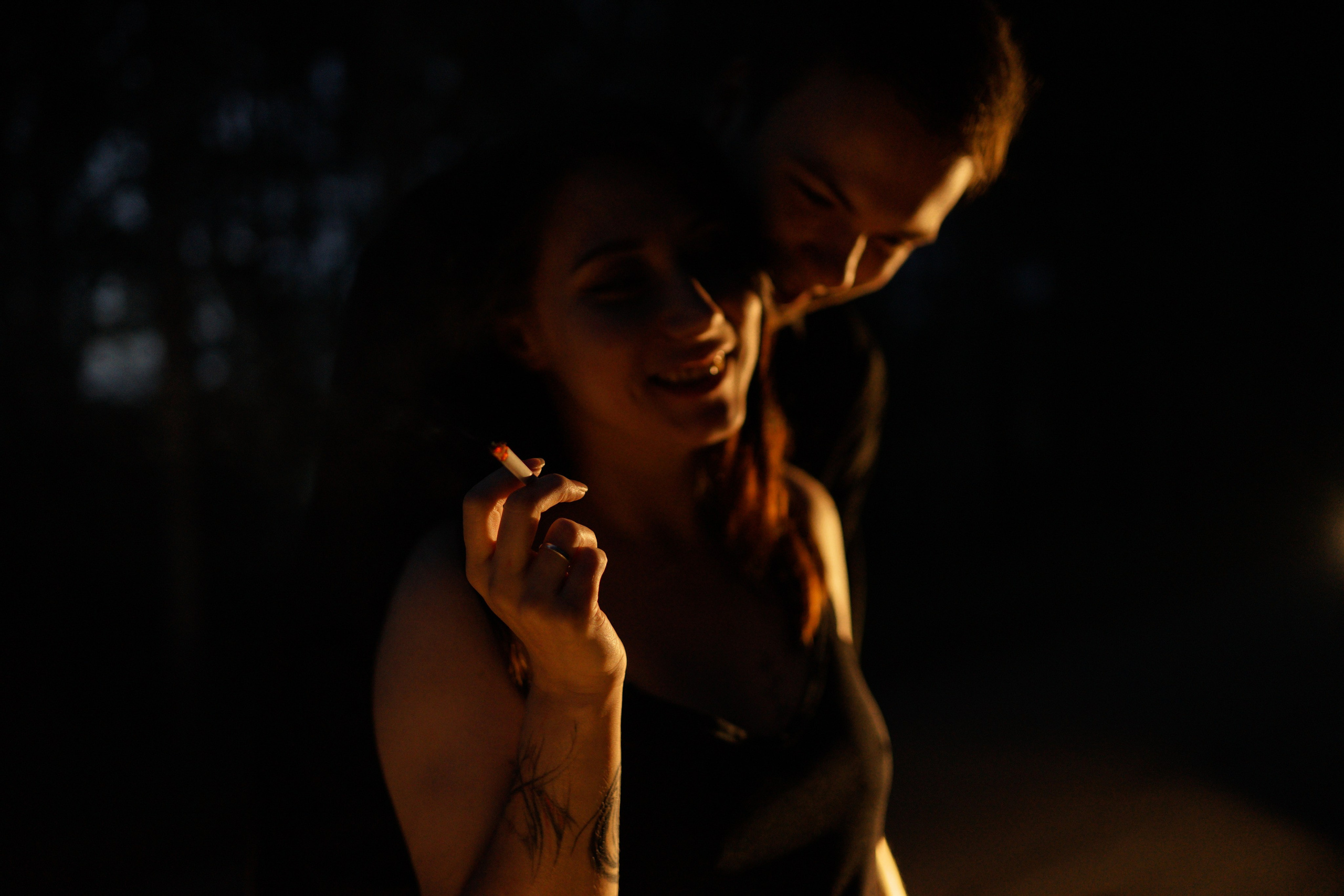 Поздний закат